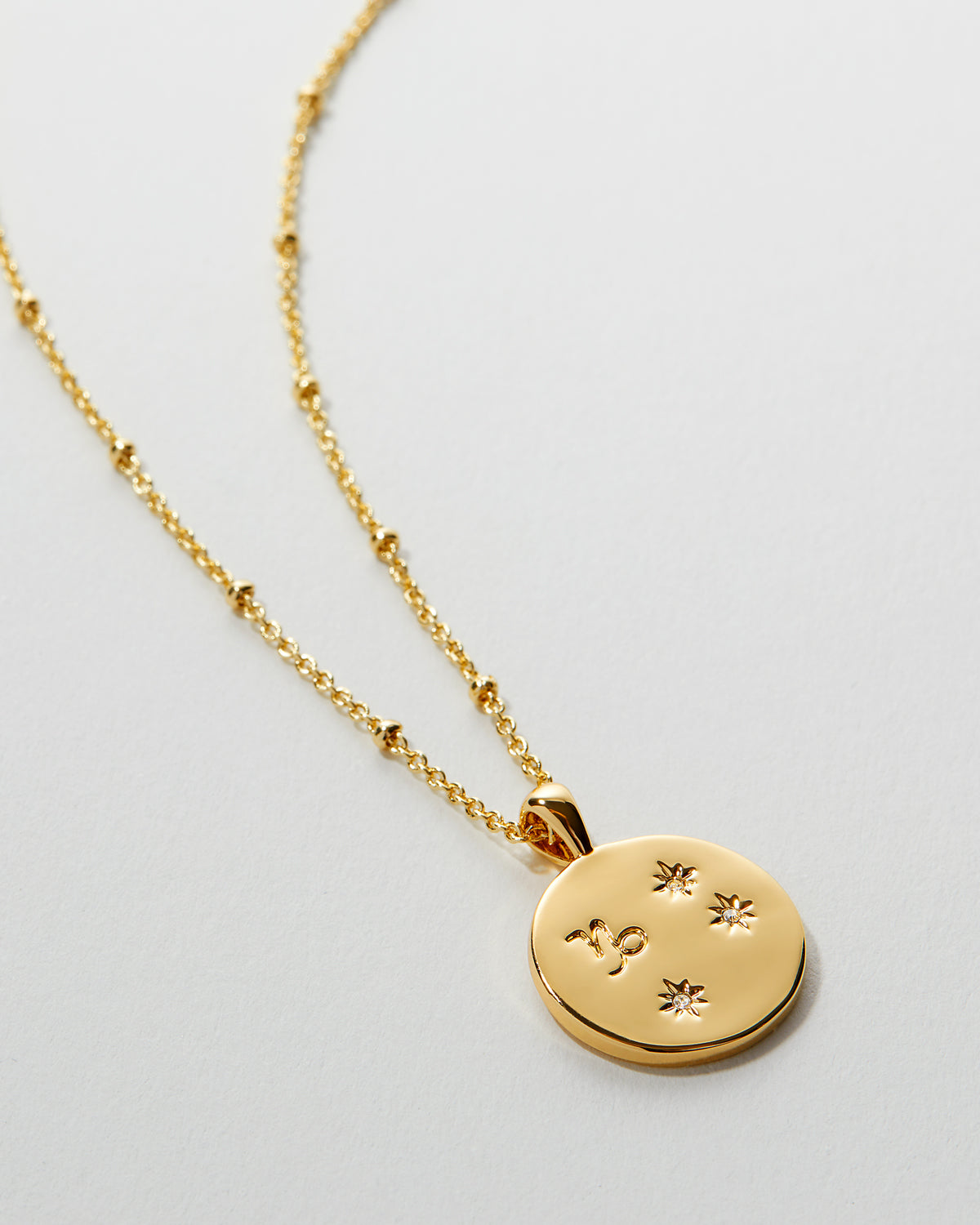 Capricorn — Zodiac Necklace、mySite、hinf8tx79