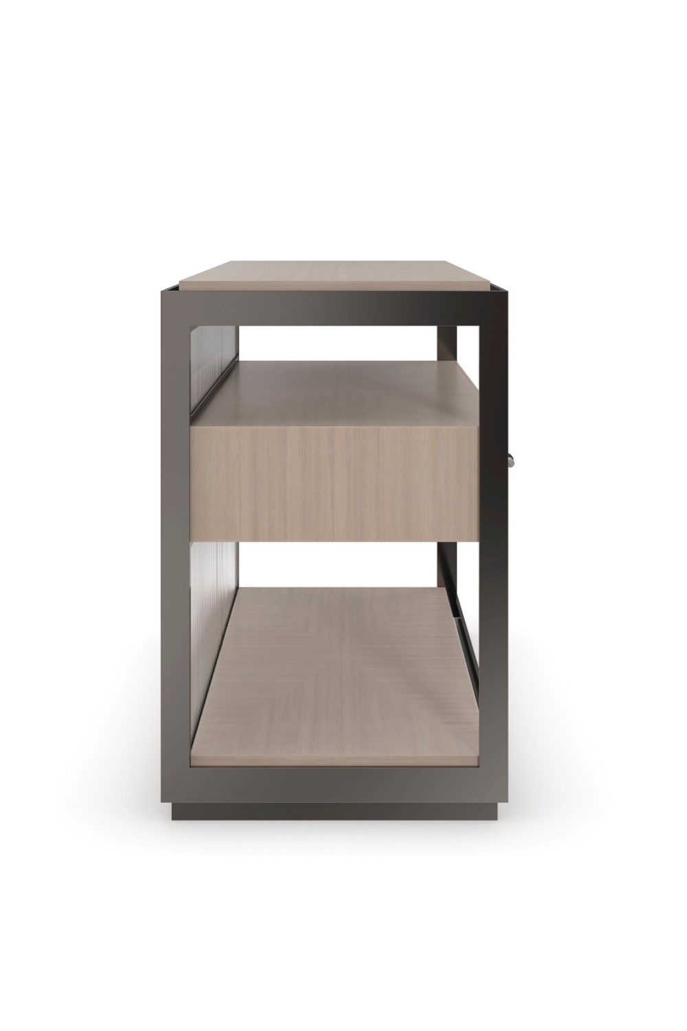 Modern 1-Drawer Side Table | Caracole Falling Waters、mySite、neckold