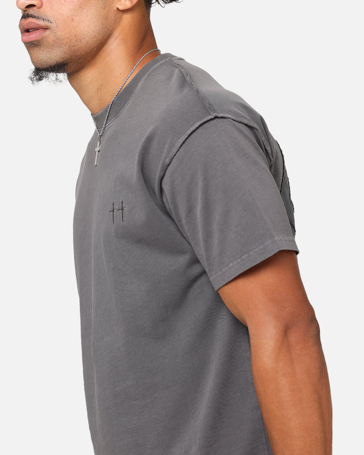 Saint Morta Pericles Lafayette T-Shirt Washed Charcoal、mySite、zt4zffjzw