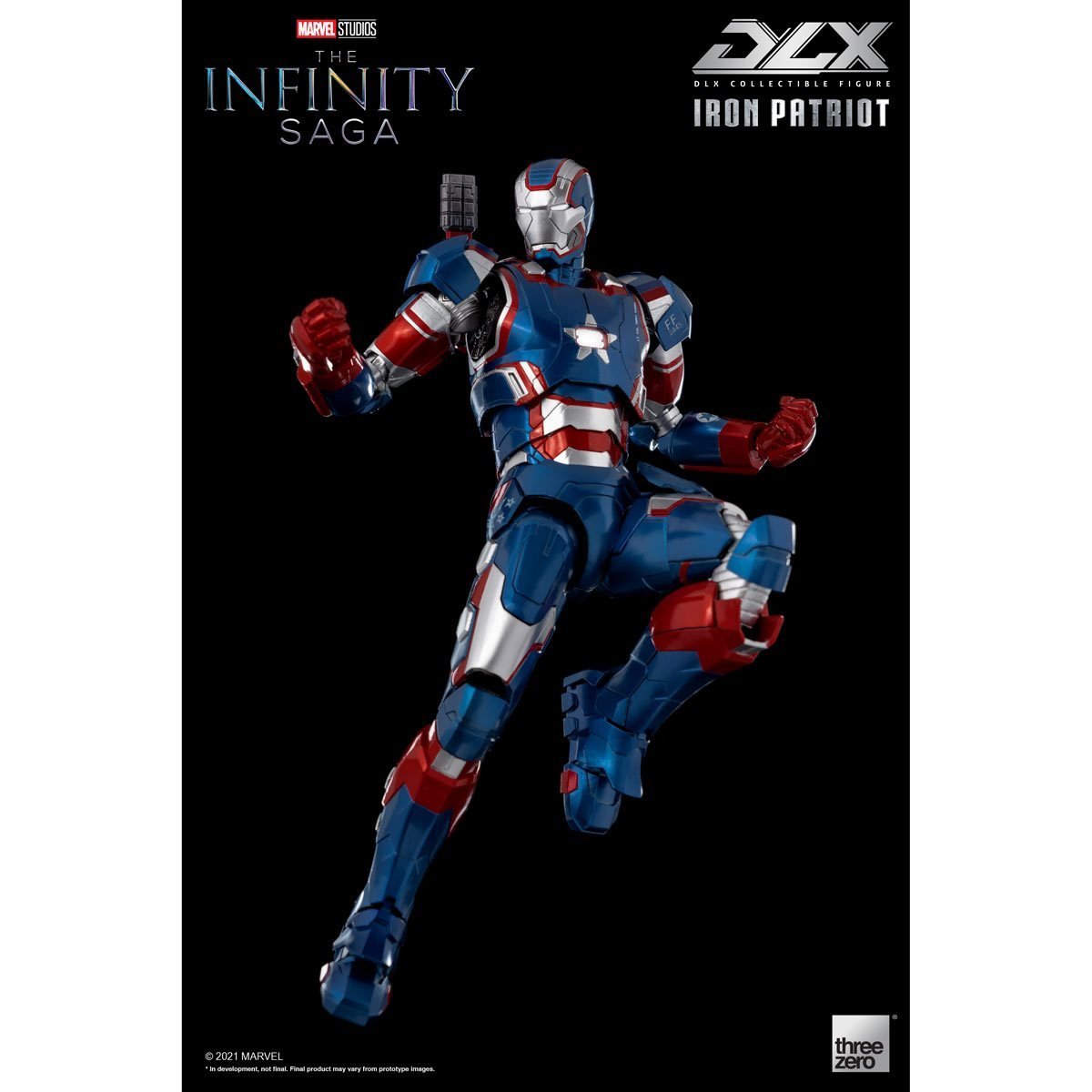 Marvel Studios: The Infinity Saga DLX Iron Patriot Action Figure、mySite、hgirdovlk