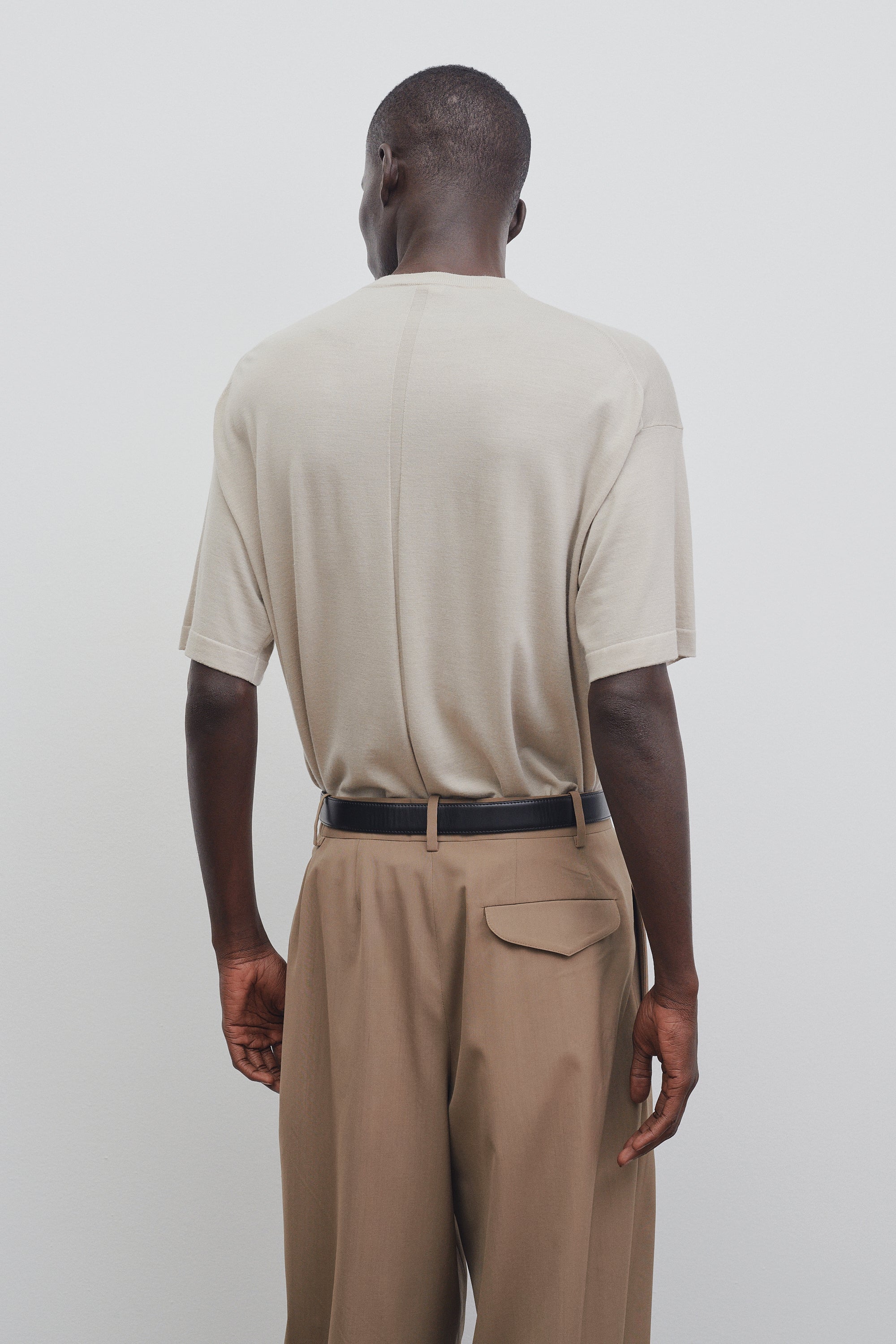 Dlomu T-Shirt in Wool、mySite、aoinhome