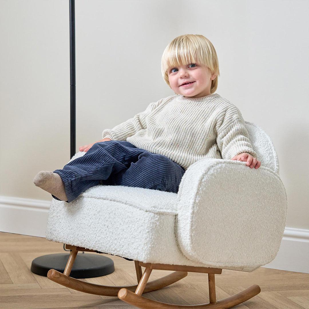  Tutti Bambini Micah Mini Me Children's Rocking Chair - Fresh Cream、mySite、merchandisen