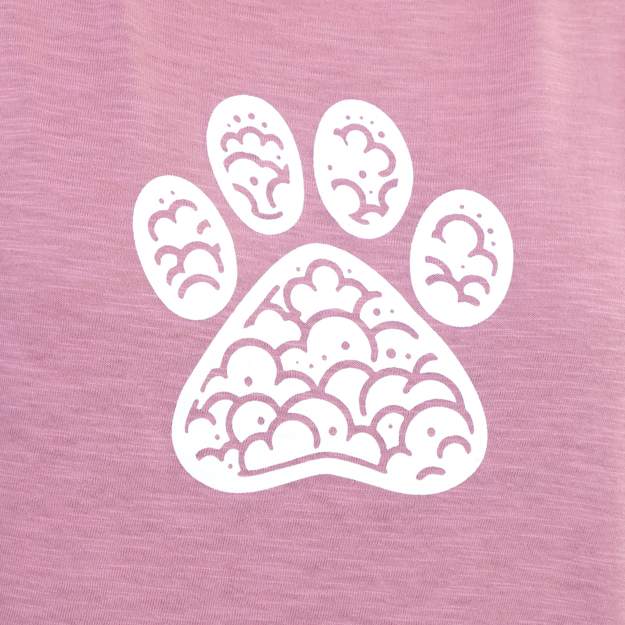 Paw Print Clouds Slub Tank Top、mySite、camillekostekn