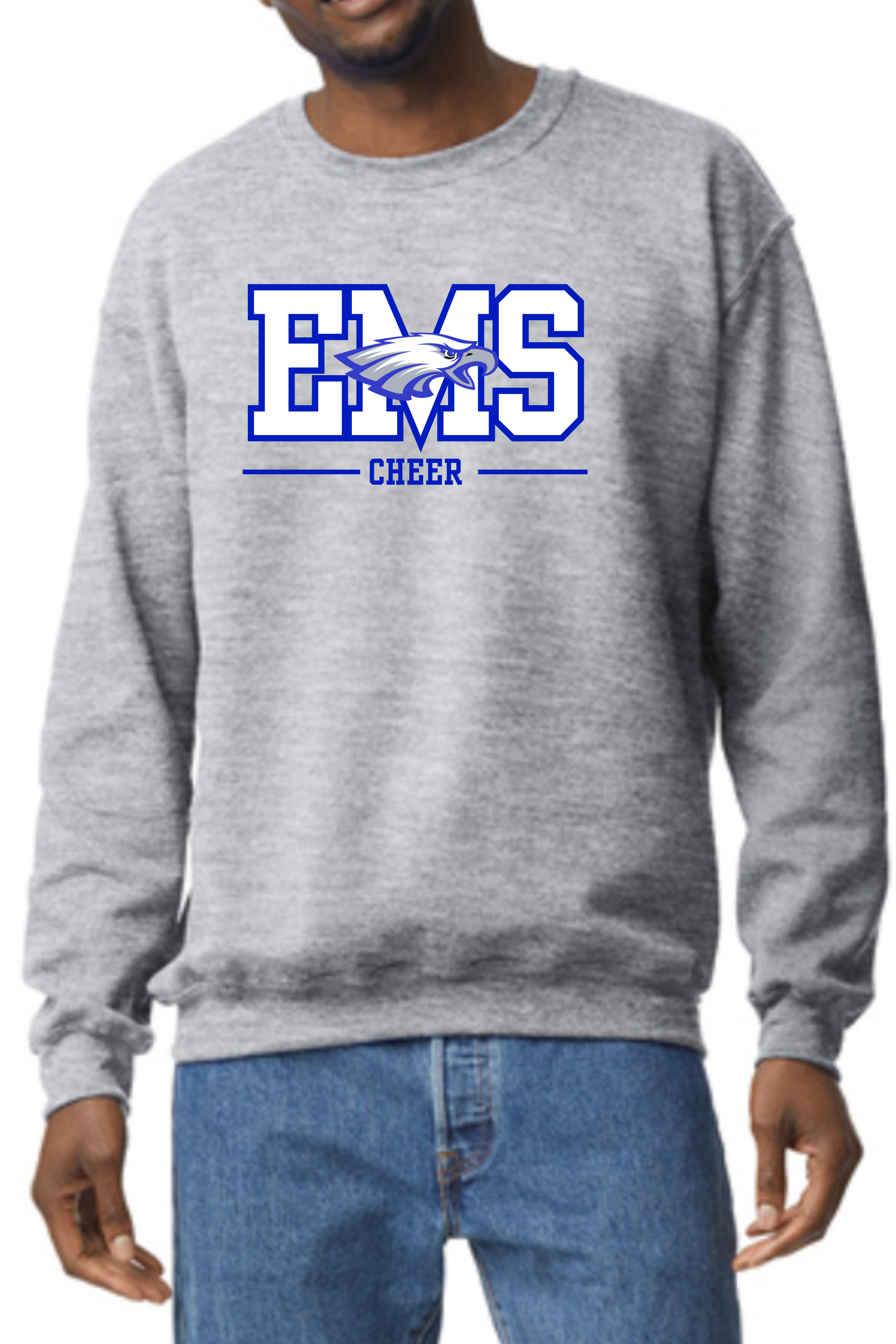 Eastside Middle School Cheer With Logo Sweatshirt、mySite、hinf8tx79