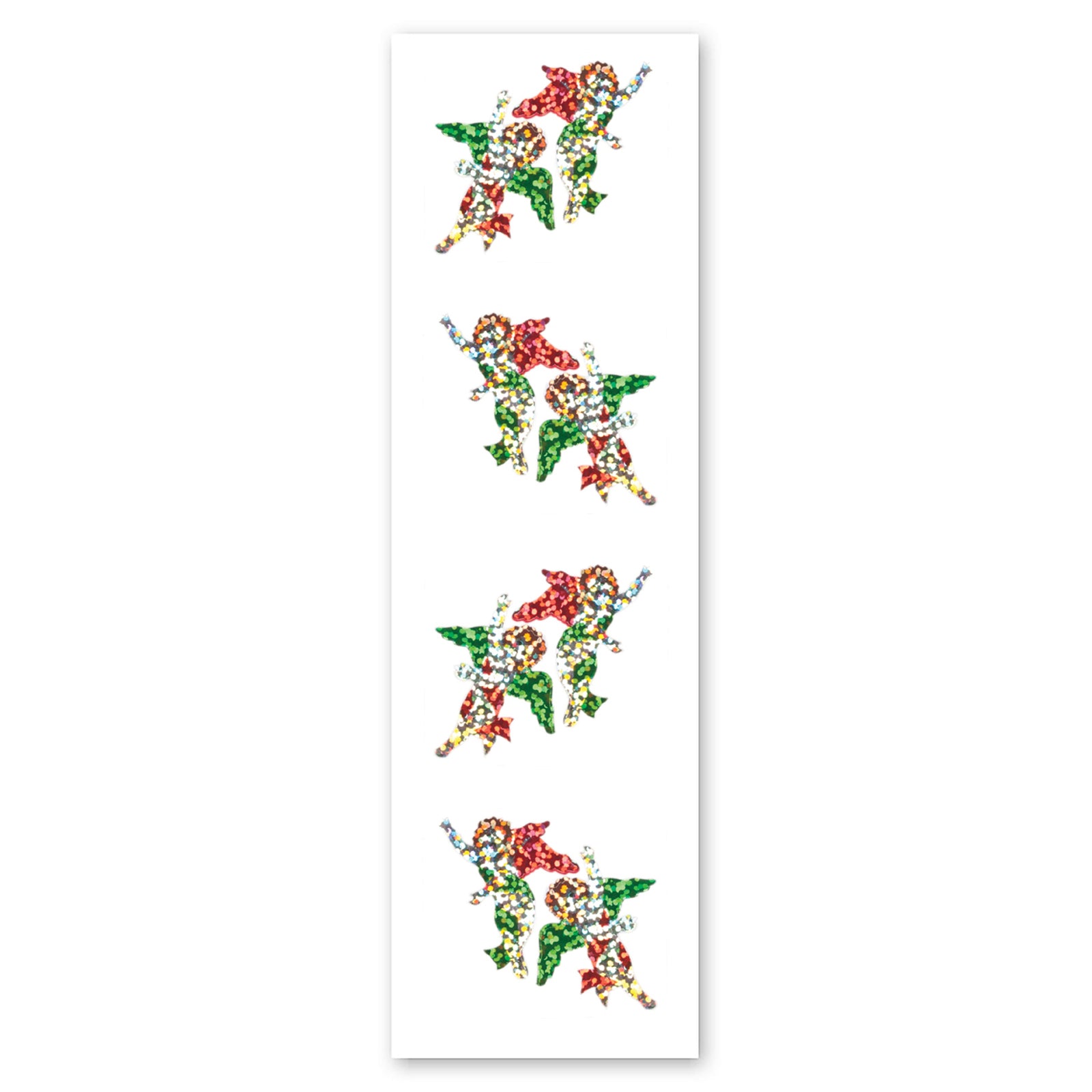  Christmas Angel Sparkly Prismatic Stickers - Packaged、mySite、ghnorth
