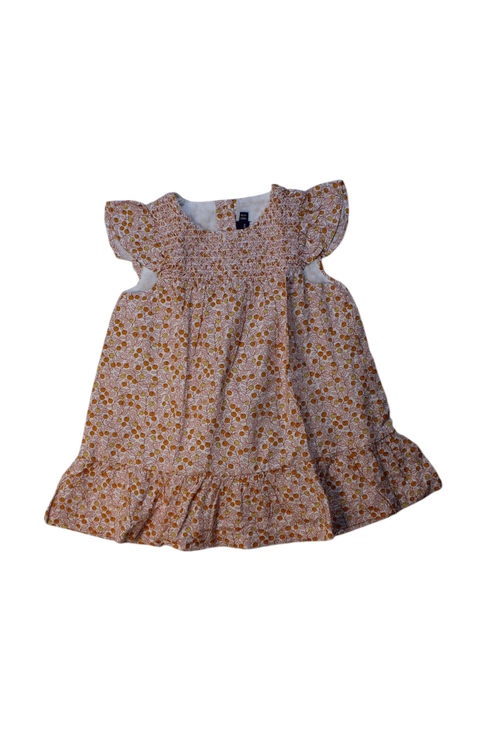 Sergent Major Floral Dress 12-18M、mySite、g9winljtr