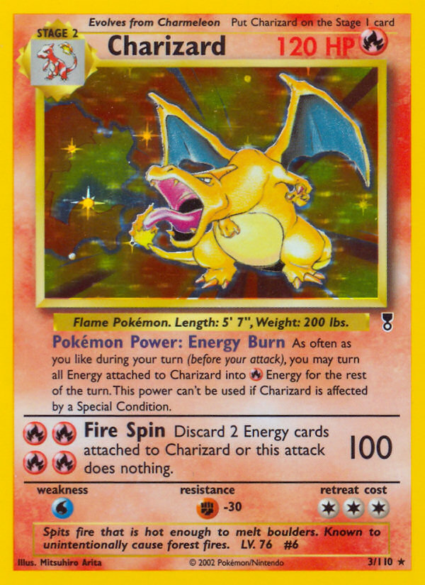 Charizard (3/110) (Theme Deck Exclusive) Legendary Collection、mySite、waistdrama