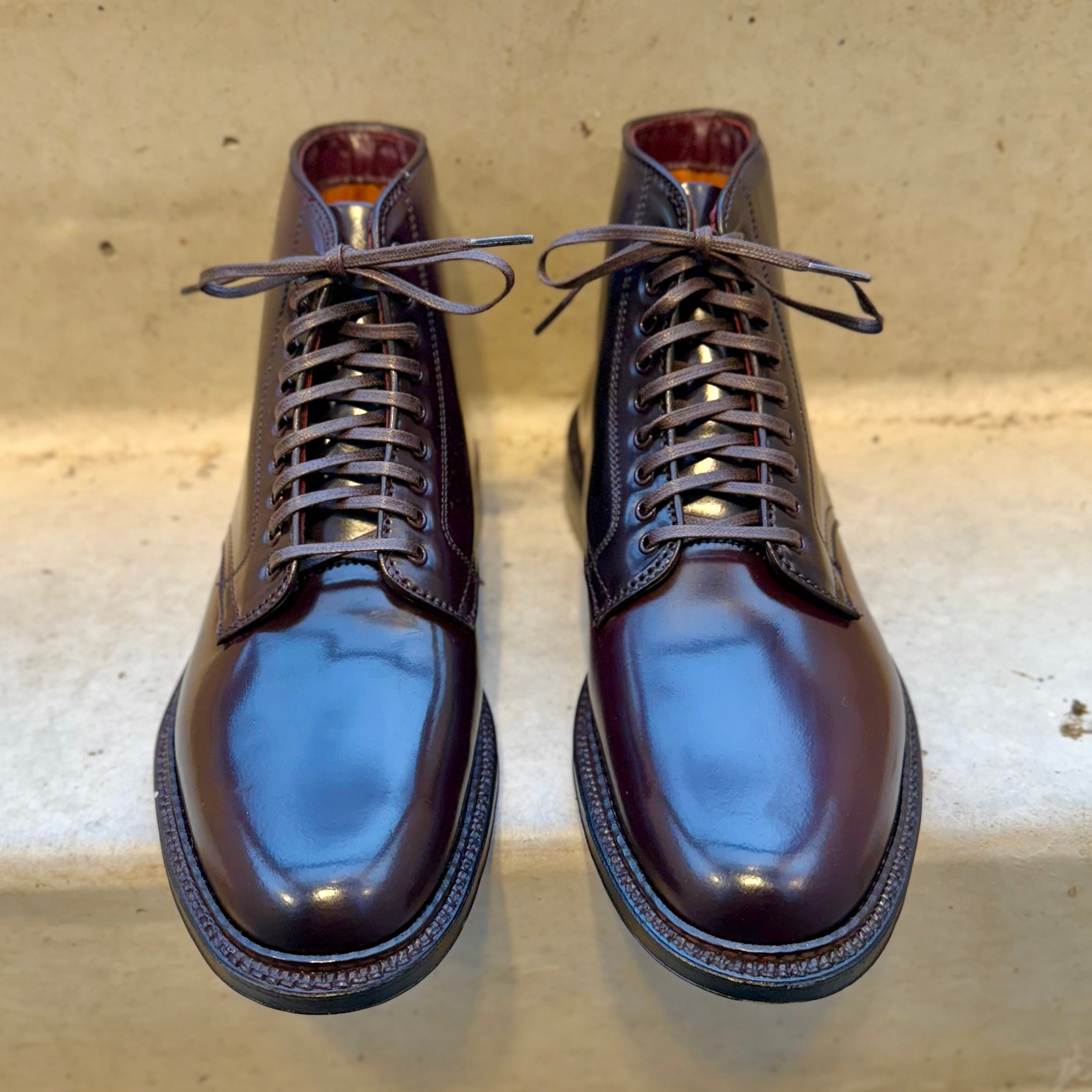  45168 - Plain Toe Director Boot in Color 8 Shell Cordovan、mySite、preschool7hills