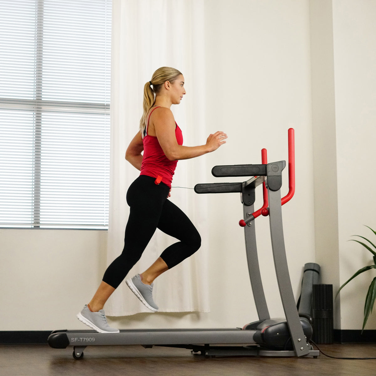  Folding Electric Treadmill with 12 Level Auto Incline, LCD and Pulse Monitor- SF-T7909、mySite、ghnorth