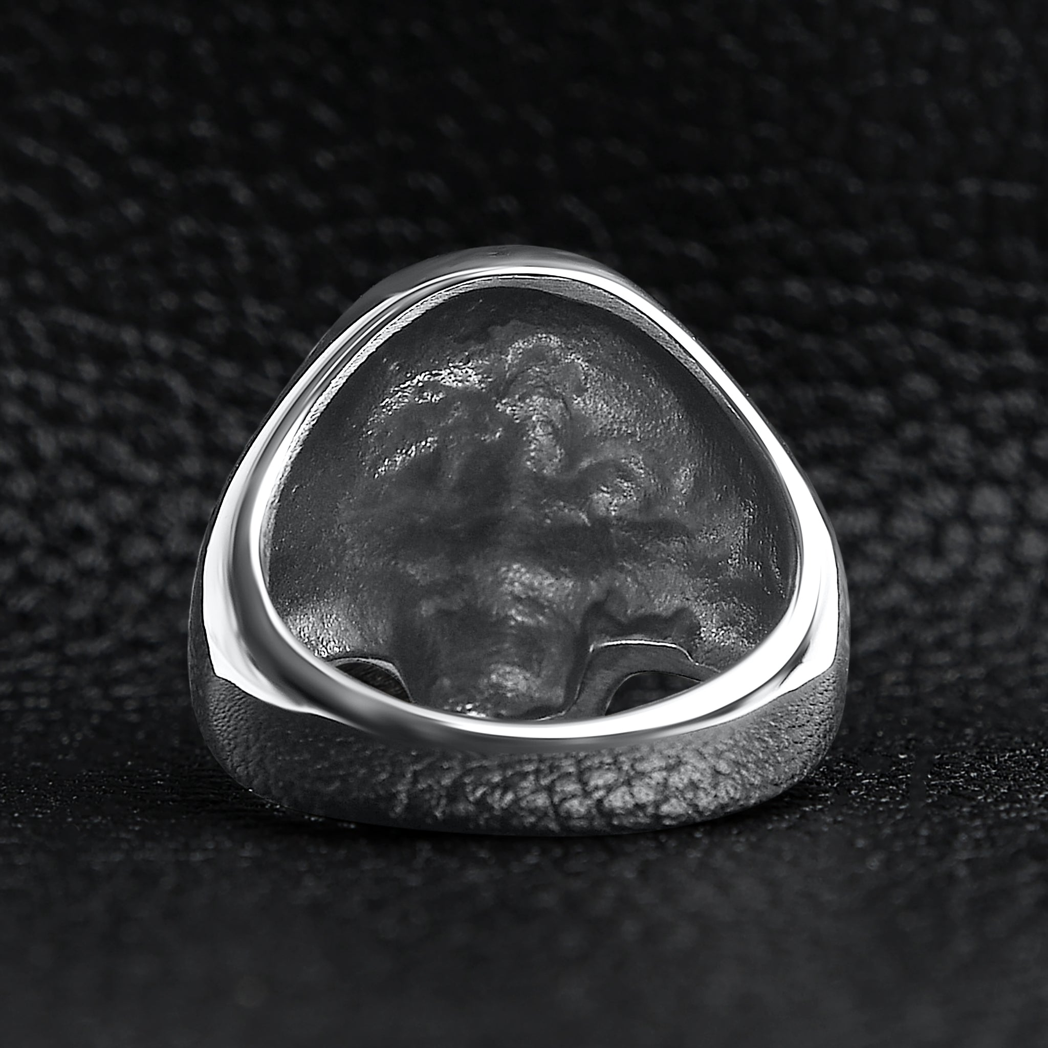 Polished Skull Stainless Steel Ring / SCR2010、mySite、dreamappss