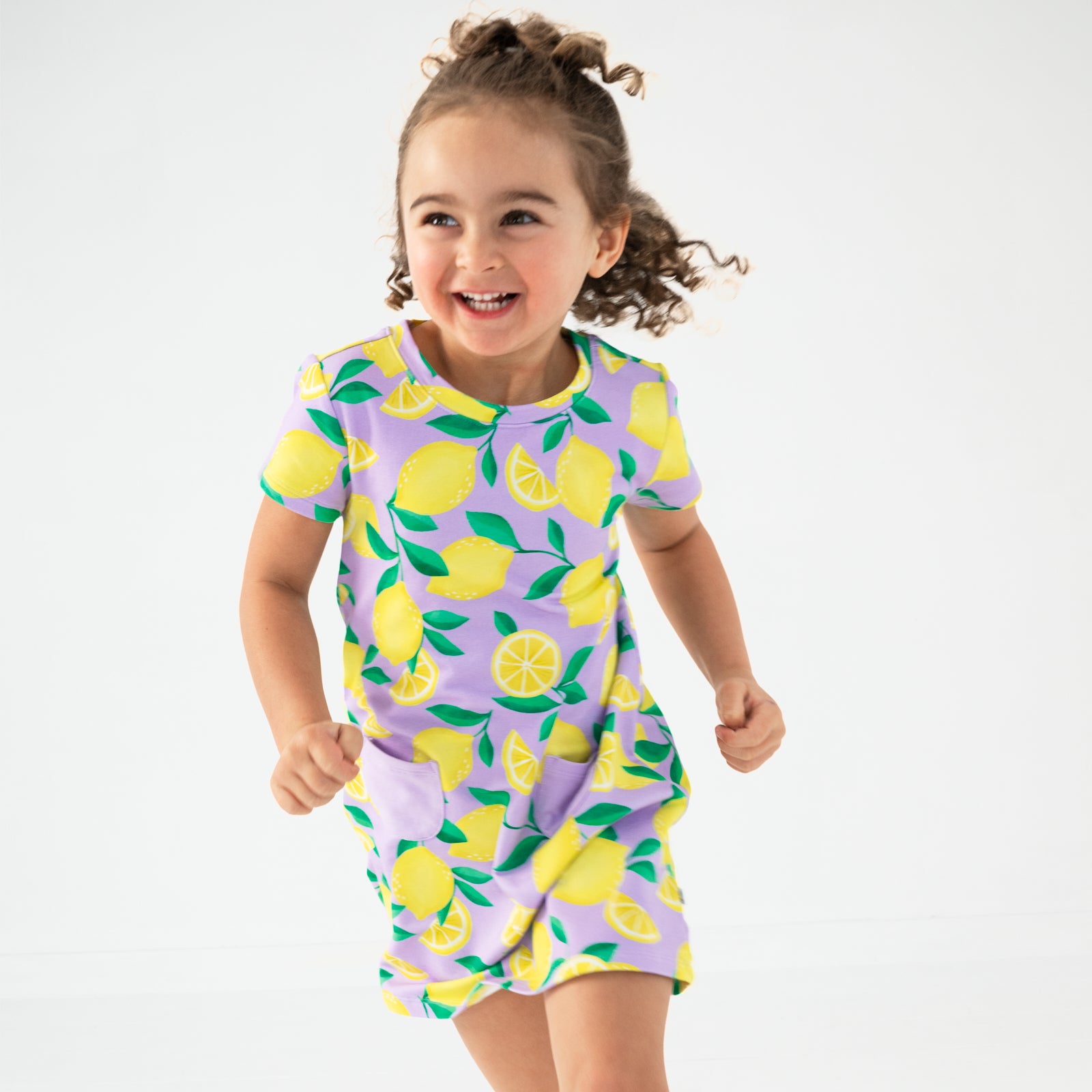  Lavender Sunny Citrus A-Line Pocket Dress、mySite、layawaytickets