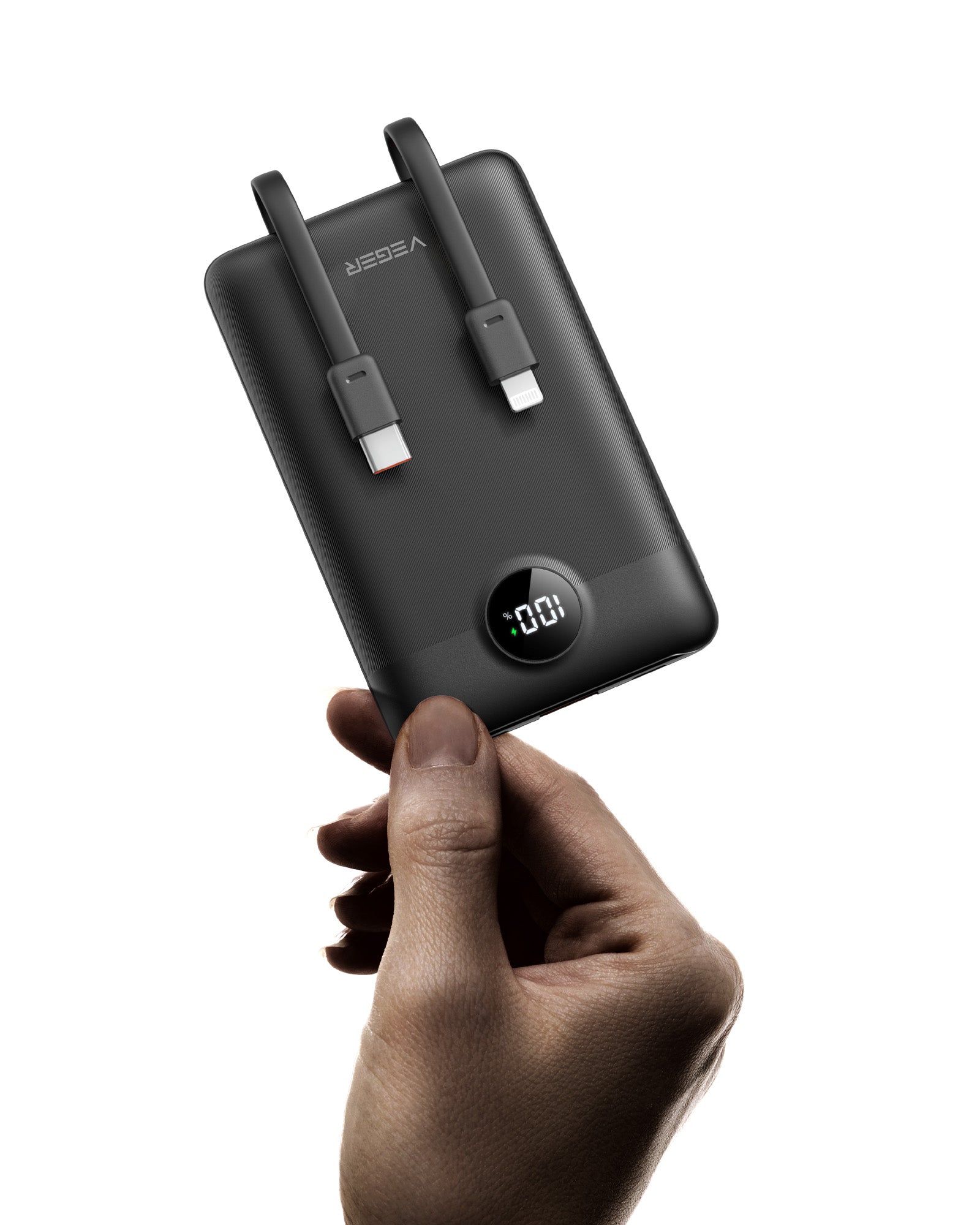 Mini Portable Charger with Built-in Cables 10000mAh 22.5W、mySite、fannypackpong