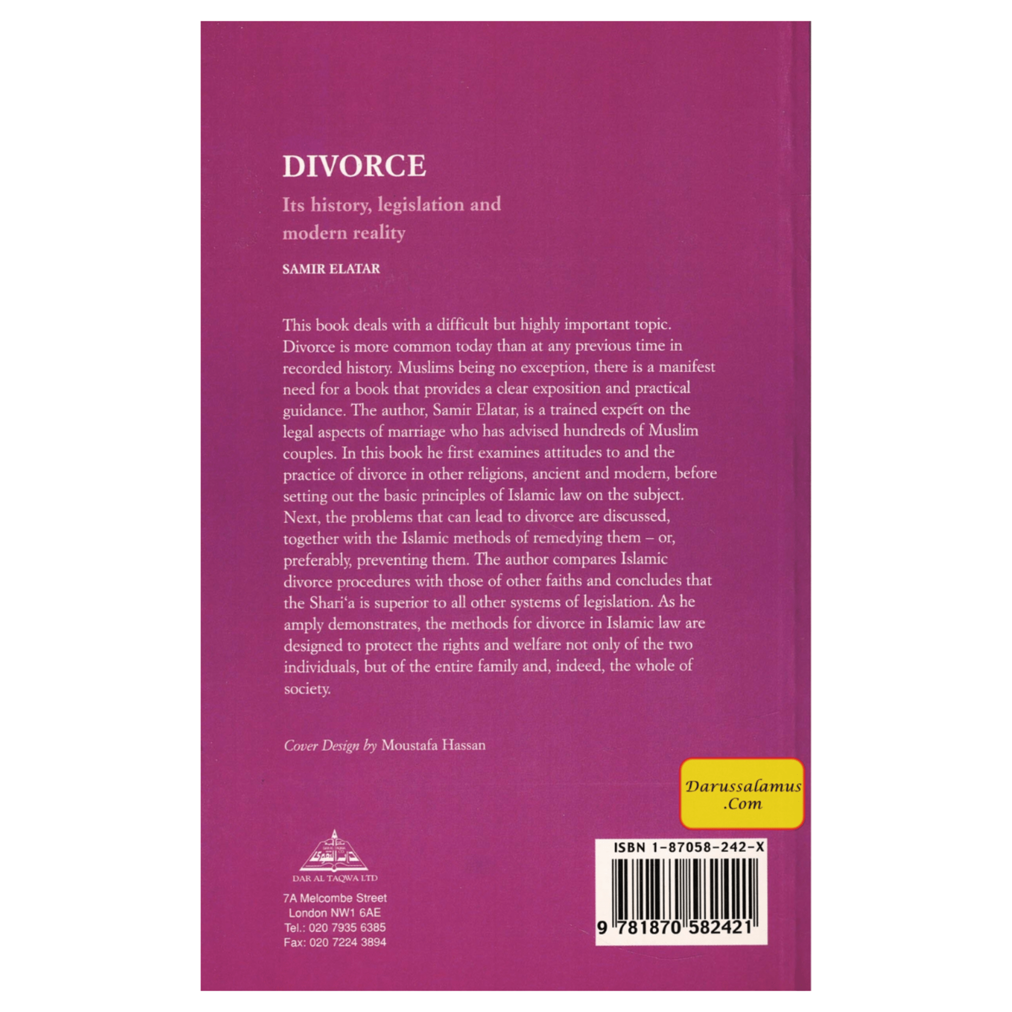 Divorce Its History Legislations and Modern Reality By Samir El-Atar、mySite、topwebapps