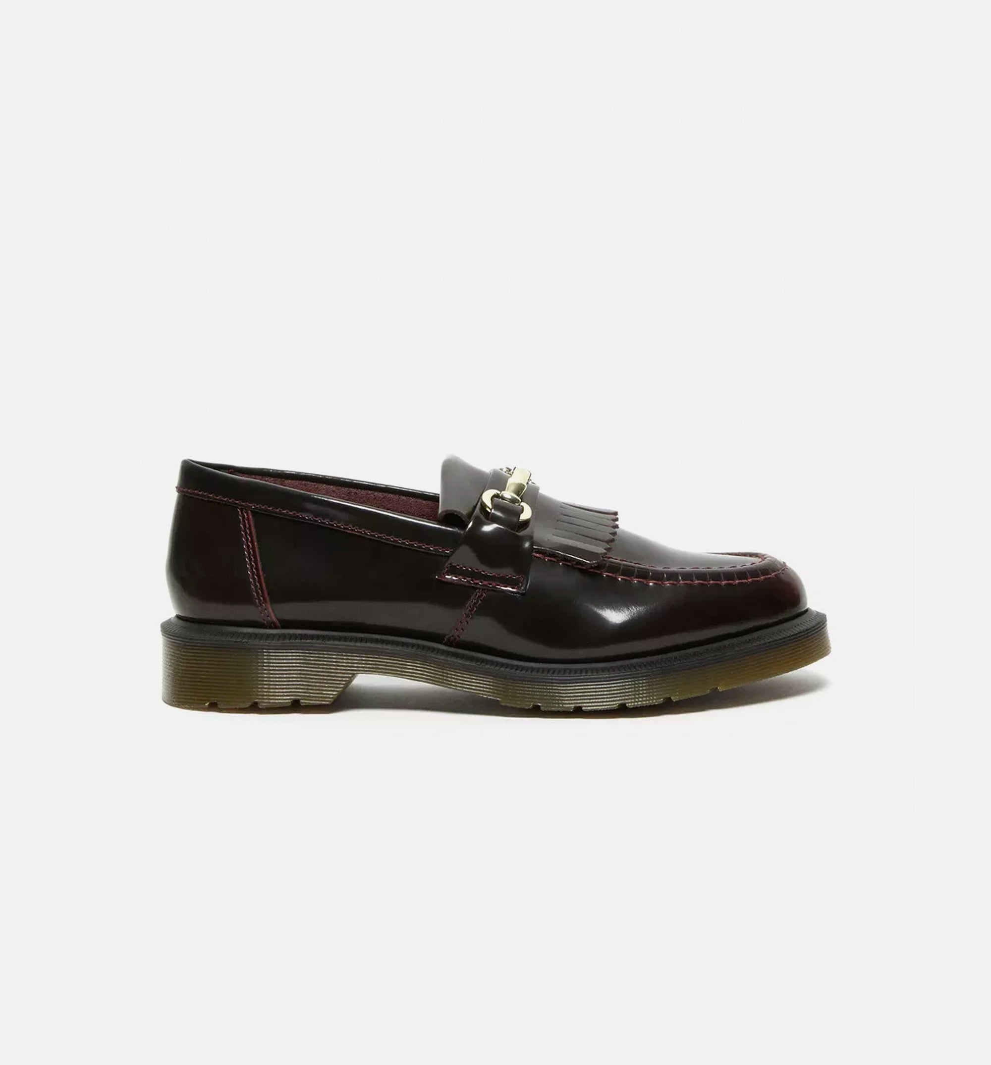 Adrian Snaffle Smooth Leather Kiltie Loafers Mens Lifestyle Shoe - Cherry Red、mySite、dreamappss