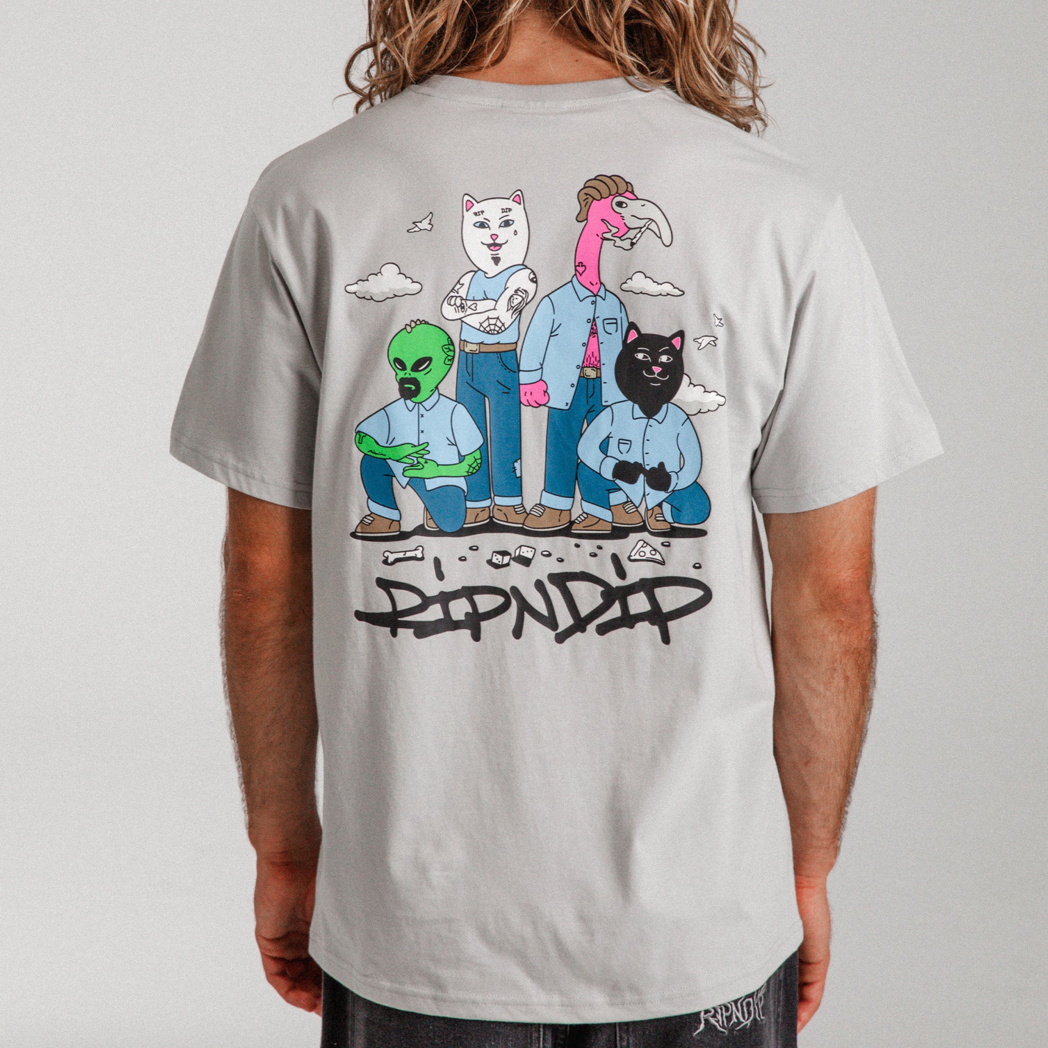  So Dangerous So Cute Tee (Grey)、mySite、merchandisen