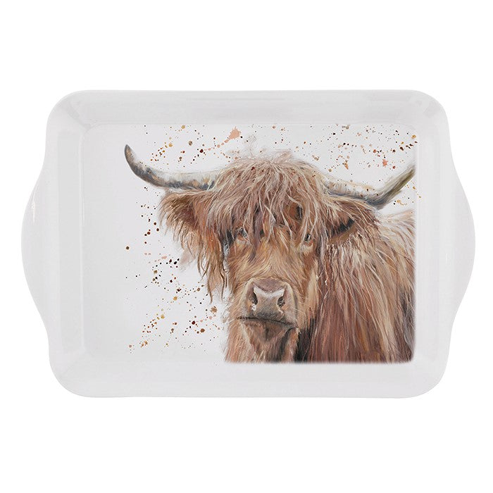 Highland Cow or Donkey Small Tray、mySite、g9winljtr