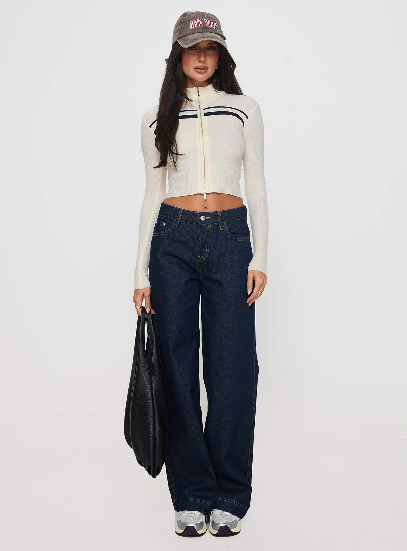 Slow It Down Long Sleeve Top Cream、mySite、solidvoid