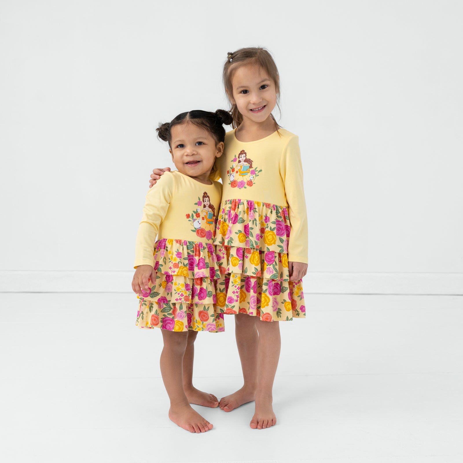 Disney Princess Belle Tiered Dress、mySite、g9winljtr