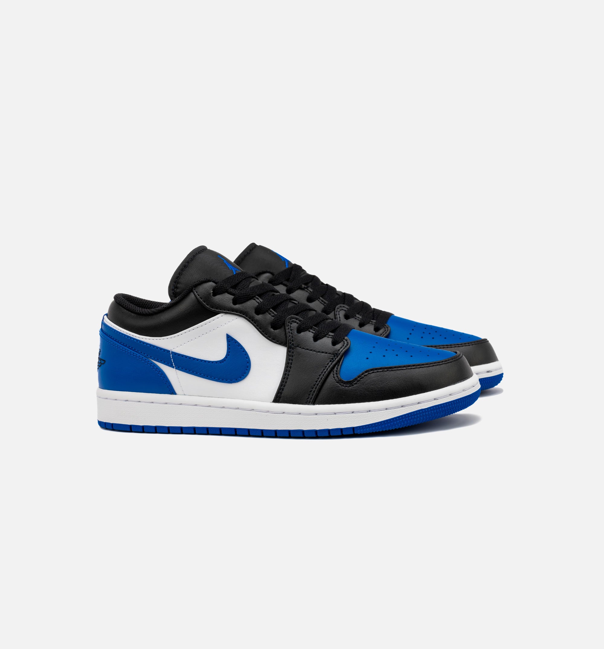 Air Jordan 1 Retro Low Royal Toe Mens Lifestyle Shoe - White/Royal Blue/Black Free Shipping、mySite、dreamappss