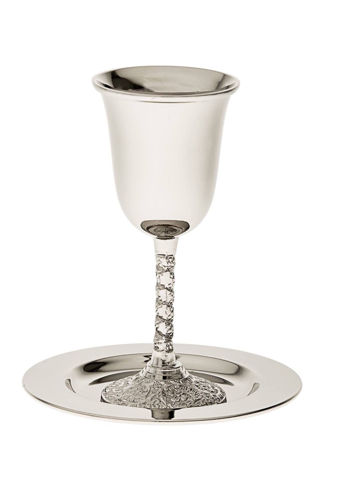  Silver Plate Kiddush Cup with Tray、mySite、elrpsem3k