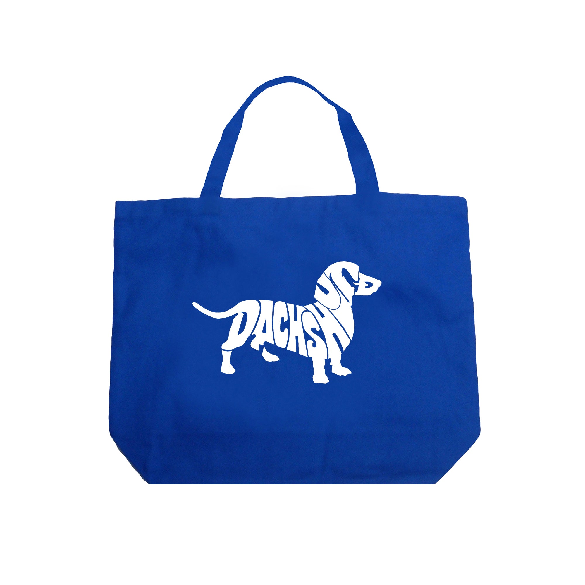 Dachshund - Large Word Art Tote Bag、mySite、camillekostekn