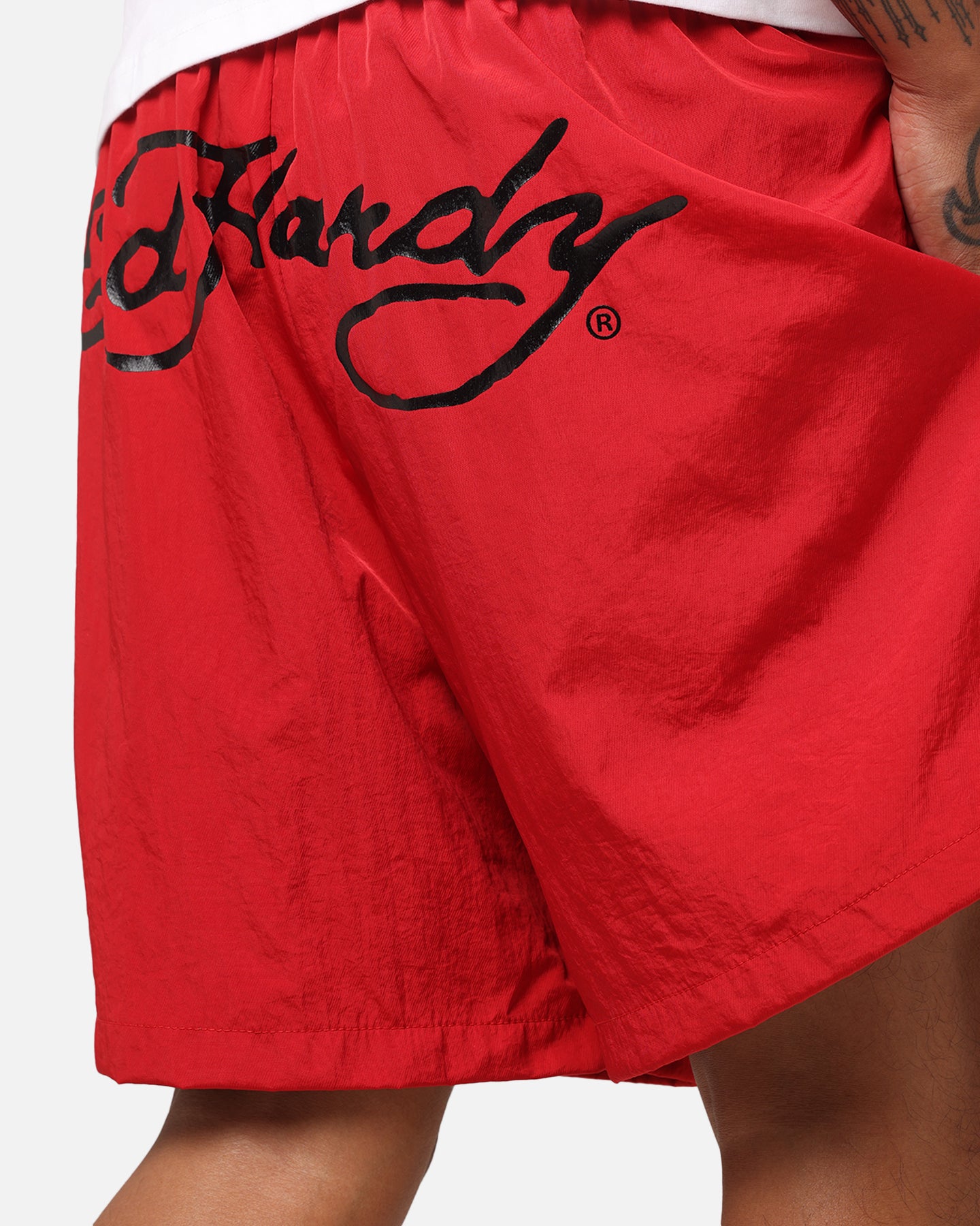 Ed Hardy Tribal Dragon Shorts Red、mySite、zt4zffjzw