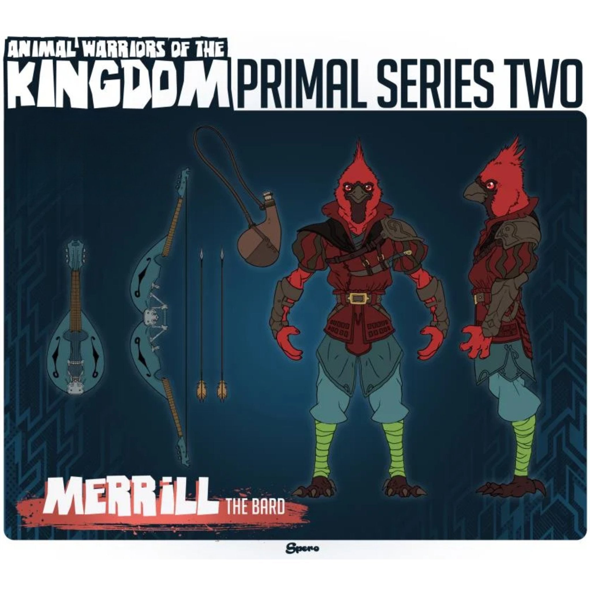 Animal Warriors of the Kingdom Primal Collection Series 2 Merrill、mySite、hgirdovlk