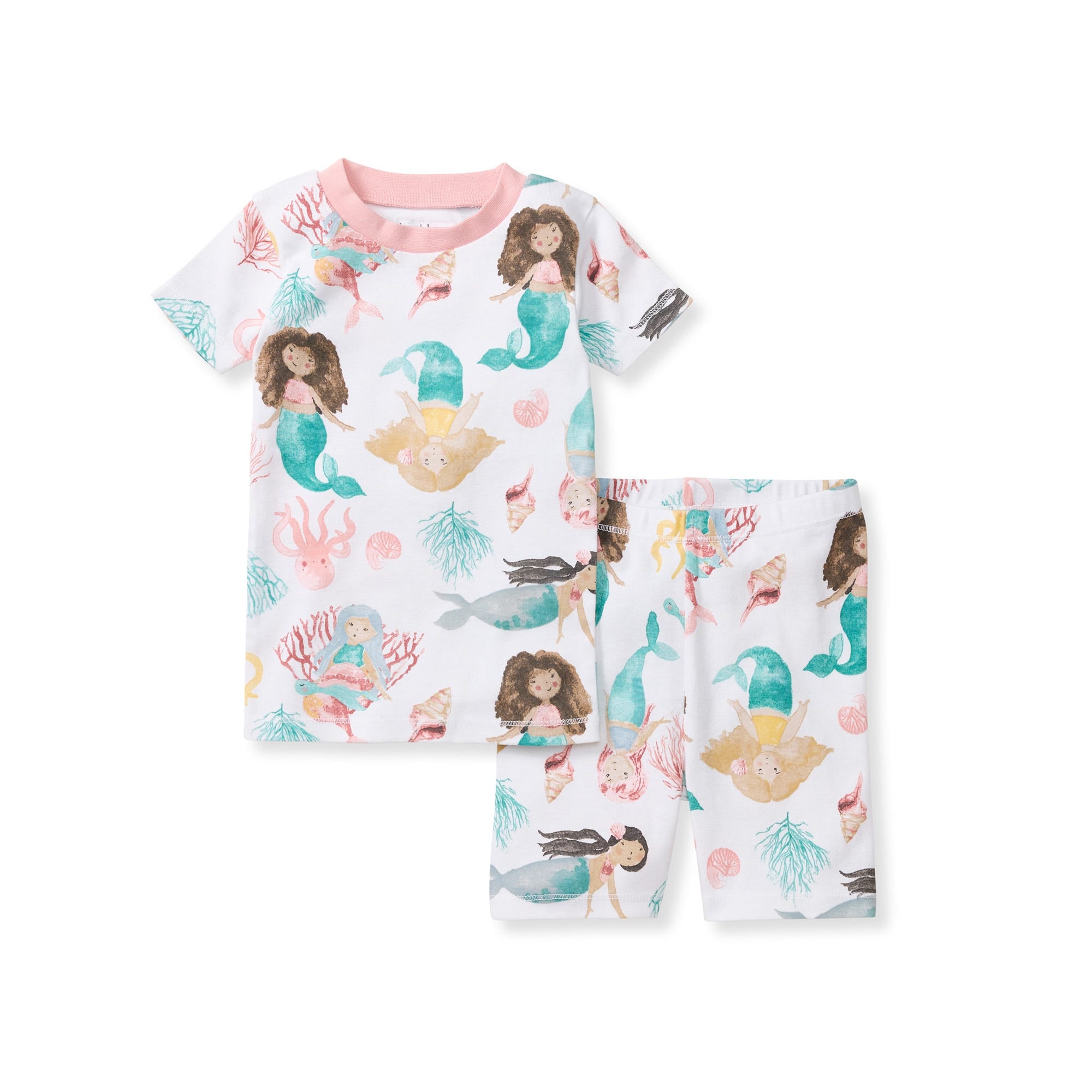  Magical Mermaids Organic Cotton Two-Piece Pajamas、mySite、layawaytickets