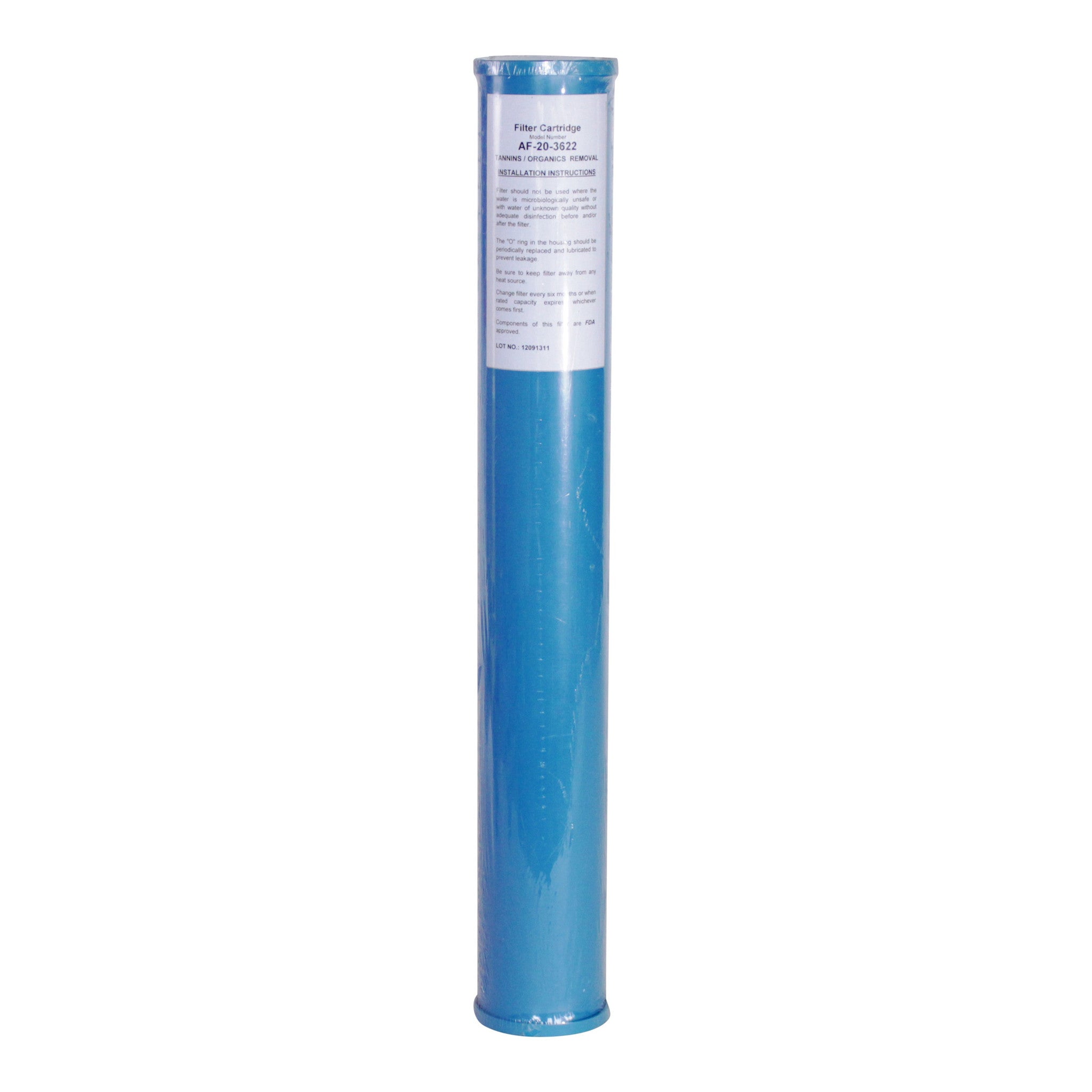 Aries Filter Works 20 Tannin Water Filter AF-20-3622 | Water eStore、mySite、noshort