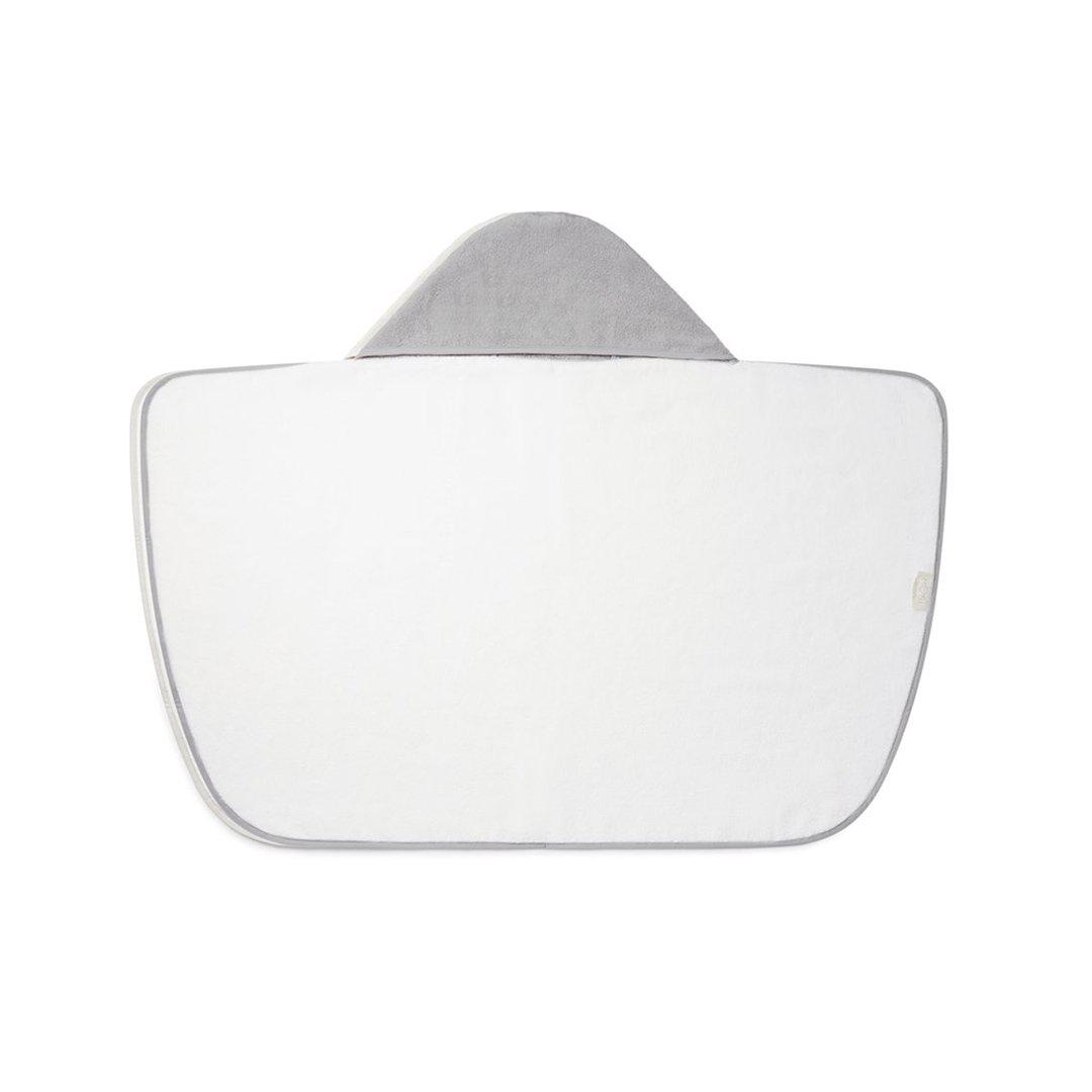  MORI Hooded Toddler Bath Towel - White + Grey、mySite、merchandisen