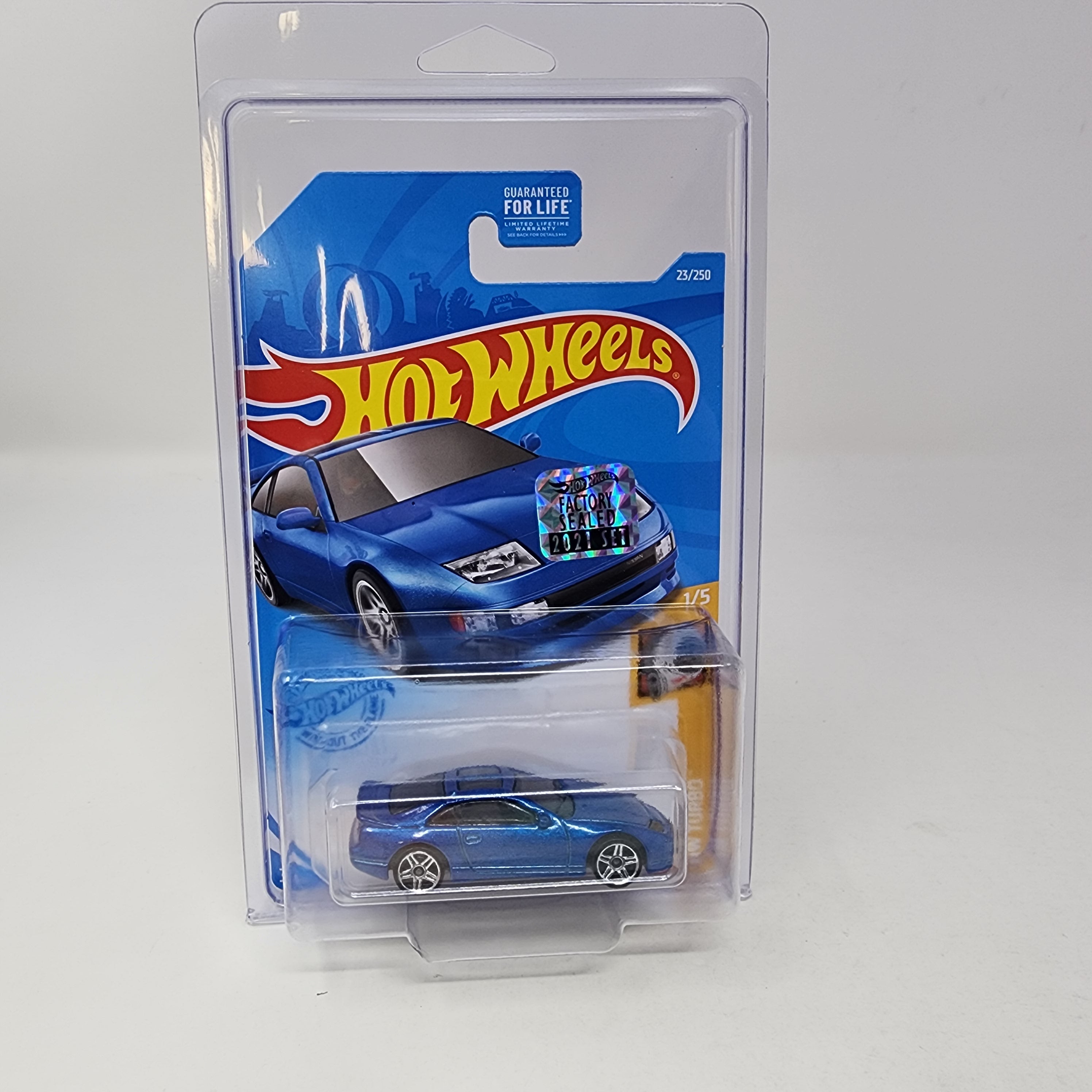 Nissan 300ZX Twin Turbo #23 * Blue * Hot Wheels 2021 w/ Factory Holo、mySite、hgirdovlk