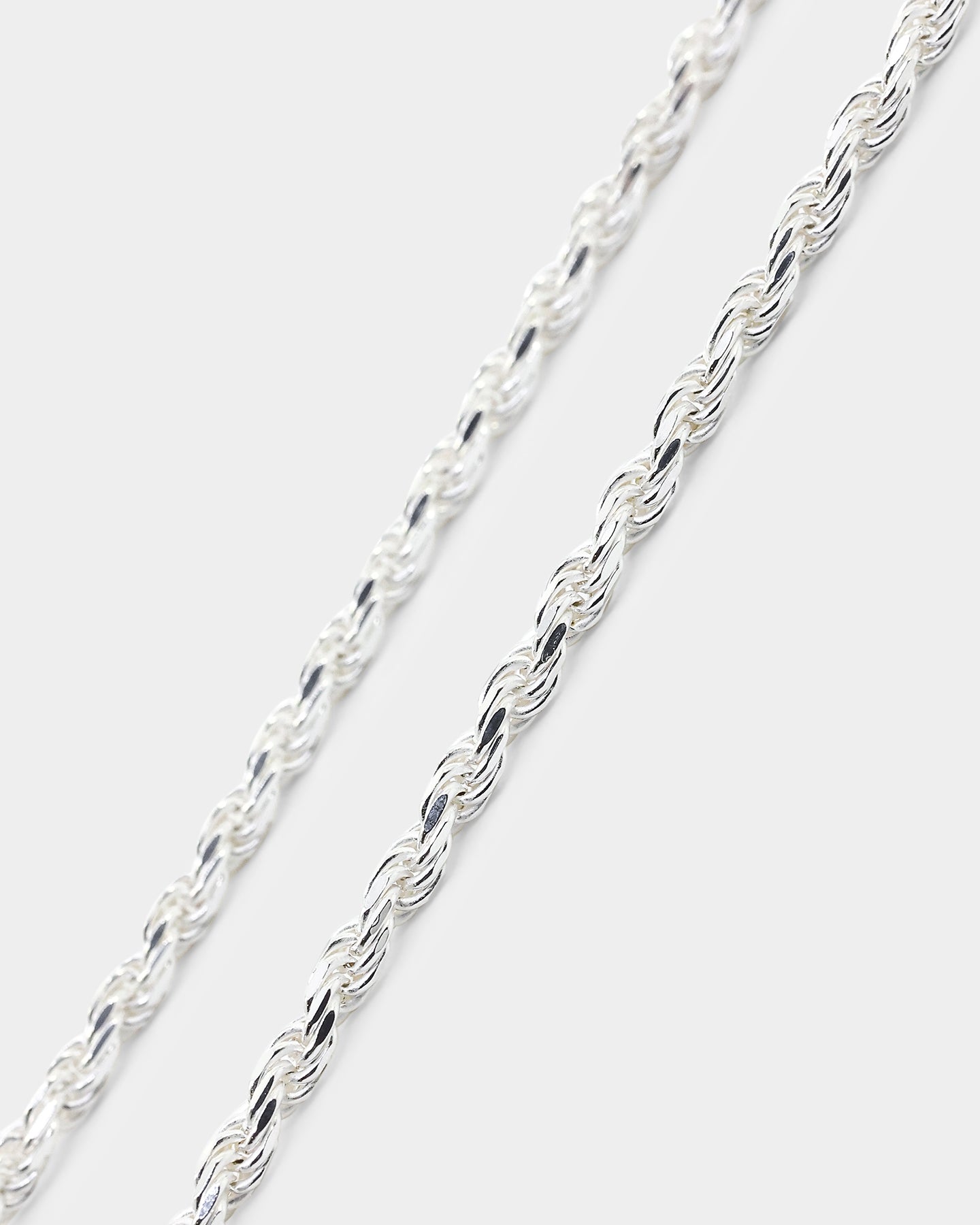 House Of Auric 2.5mm Rope Bracelet Sterling Silver、mySite、zt4zffjzw