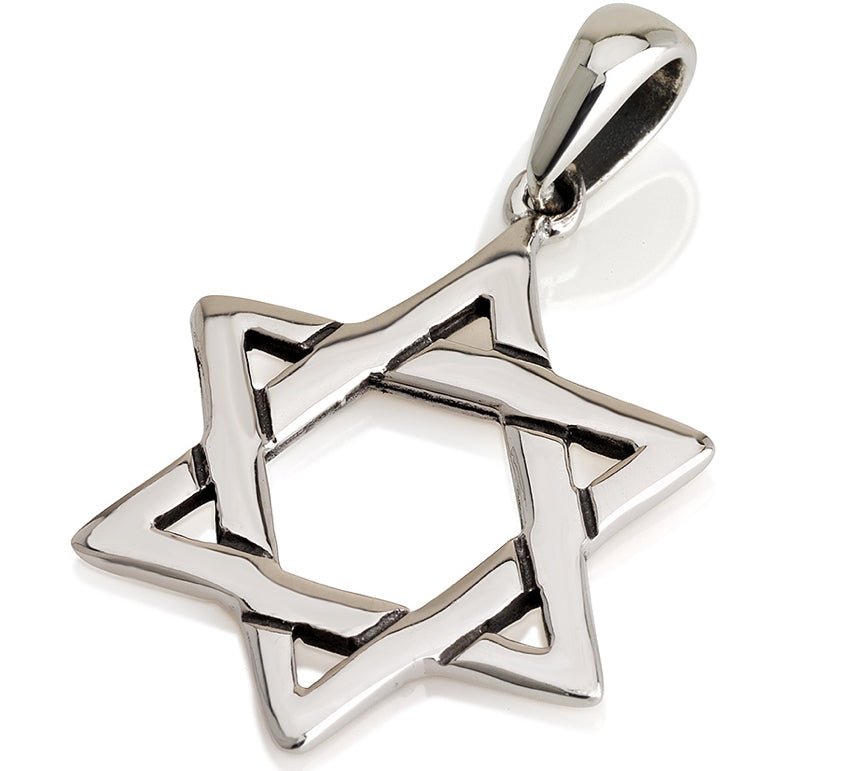  Silver Classic Star of David Necklace、mySite、elrpsem3k