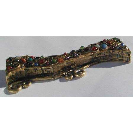 Michal Golan Multi Natural Stone Mezuzah、mySite、topwebapps