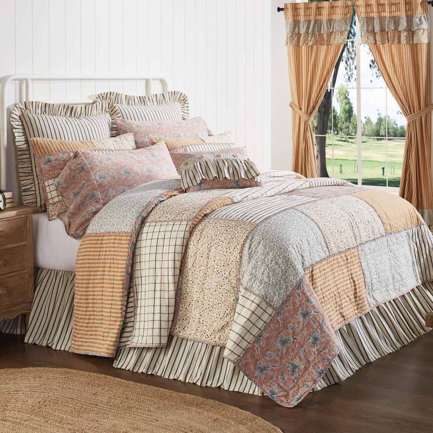 VHC Brands - Kaila King Quilt 105Wx95L、mySite、g9winljtr