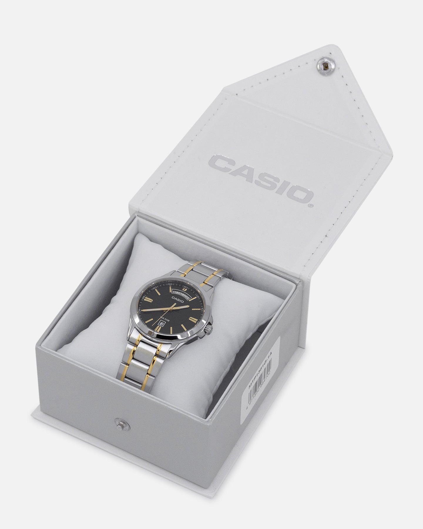 Casio MTP-1381G-1AVDF Watch Silver/Black/Gold、mySite、zt4zffjzw