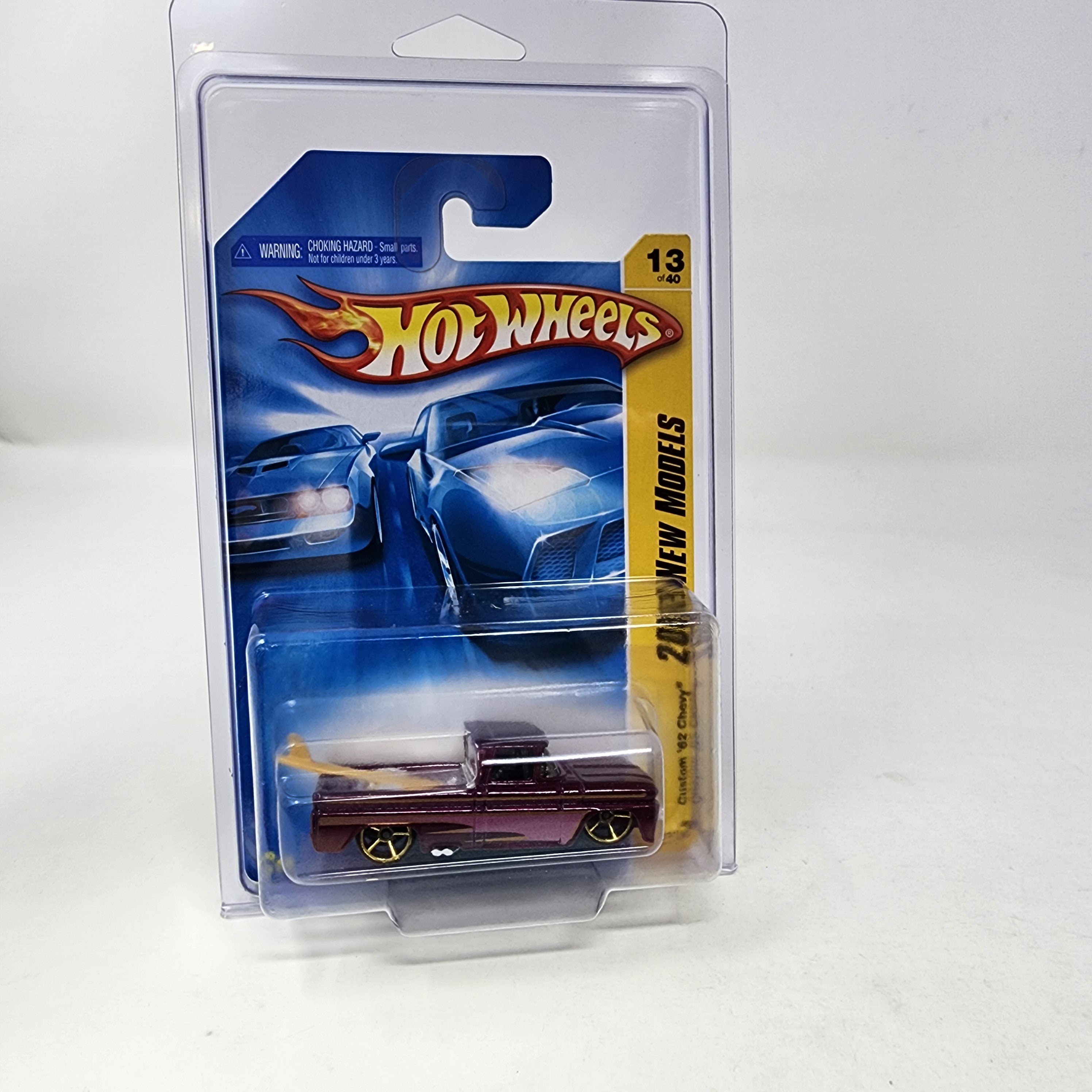 Custom '62 Chevy #13 * Burgundy * Hot Wheels 2008、mySite、hgirdovlk