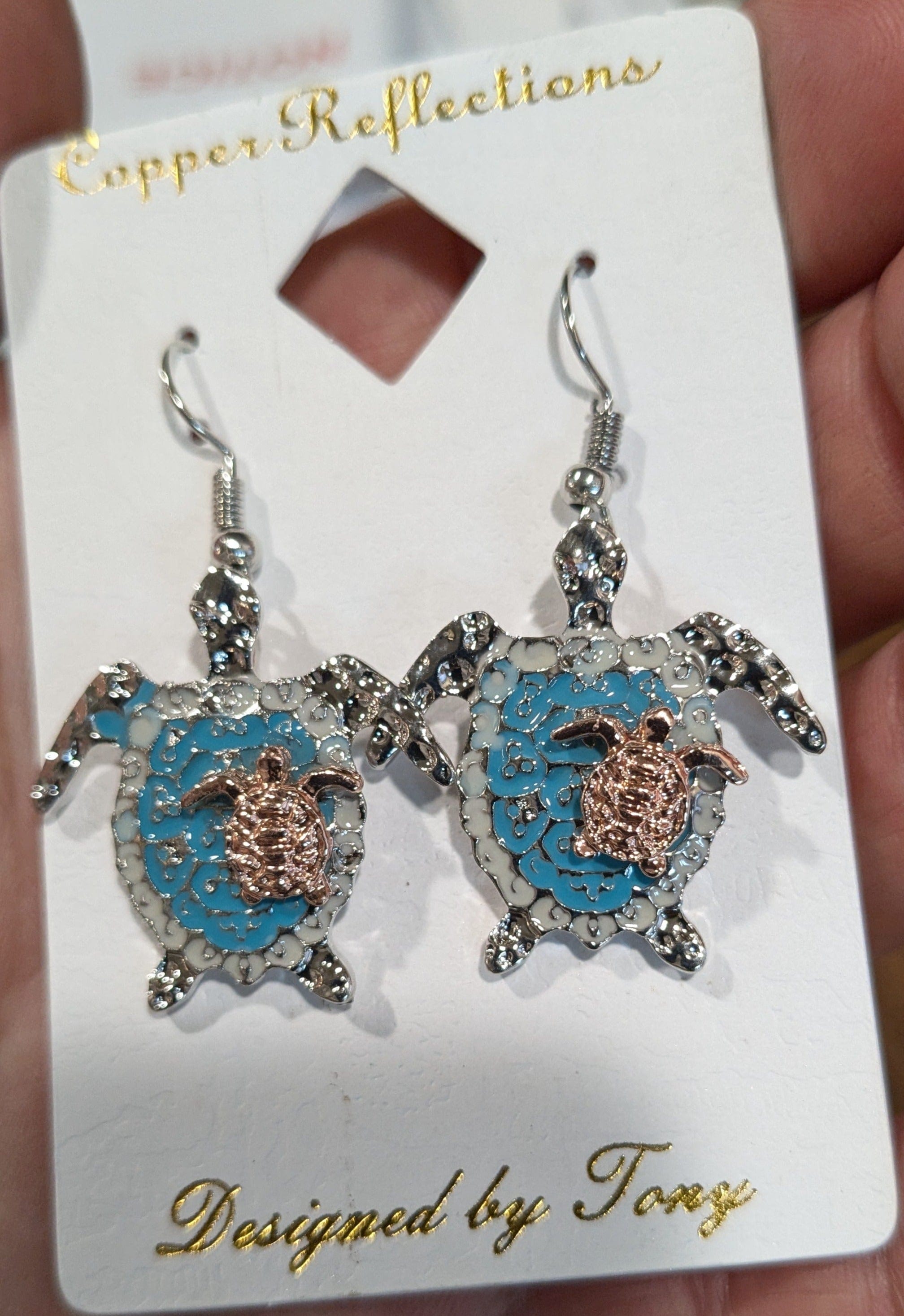 Turtle Earrings Stainless Steel、mySite、g9winljtr
