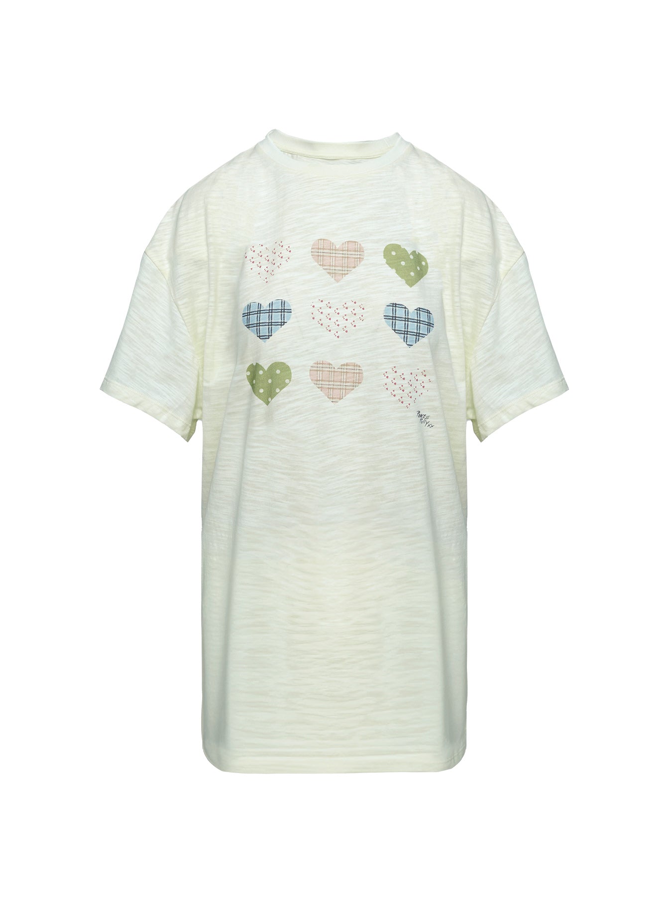 Heart Strong Nightie Sleep Dress Multi、mySite、solidvoid