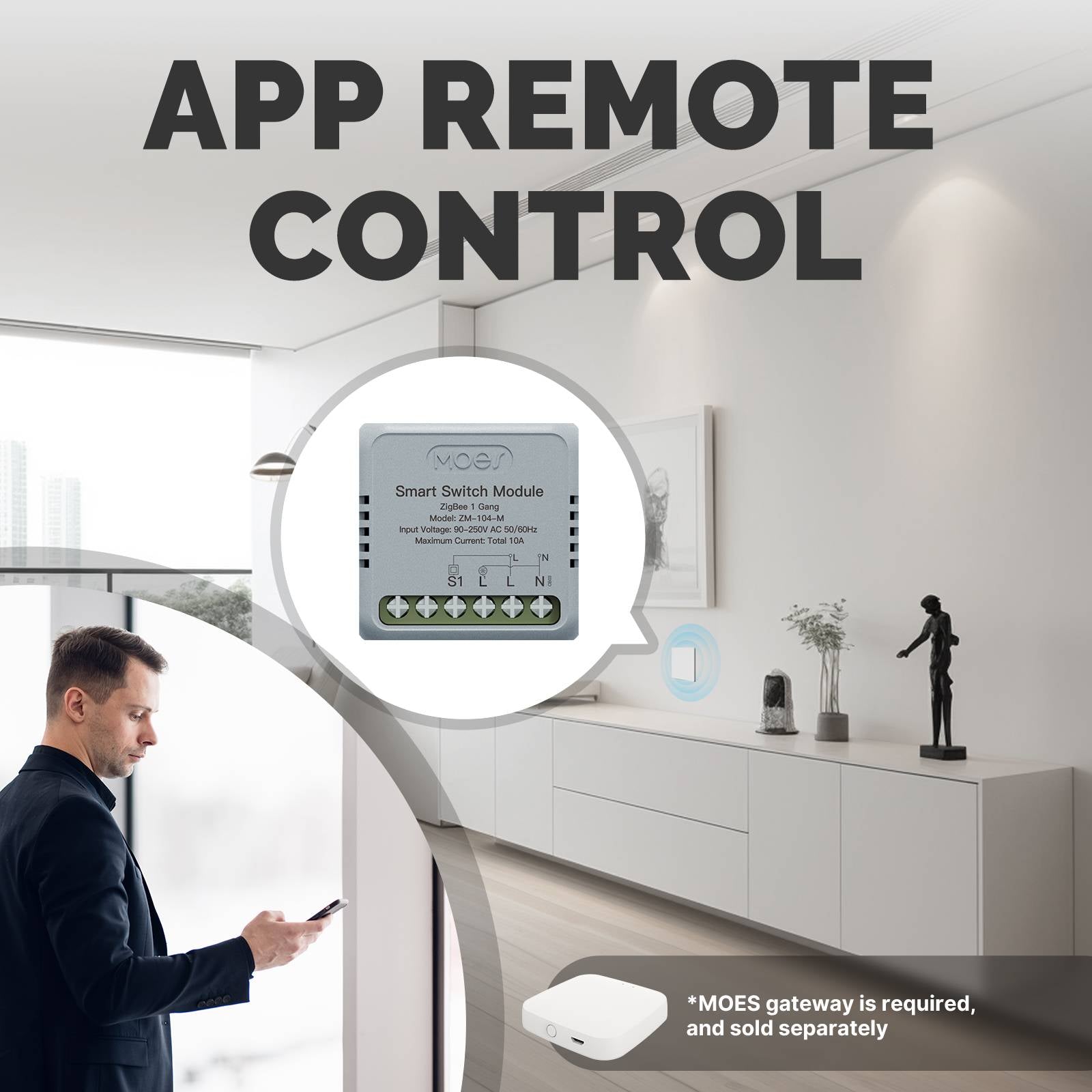 ZigBee Mini DIY Smart Light Switch Module Relay Timer 1/2 Gang、mySite、fannypackpong