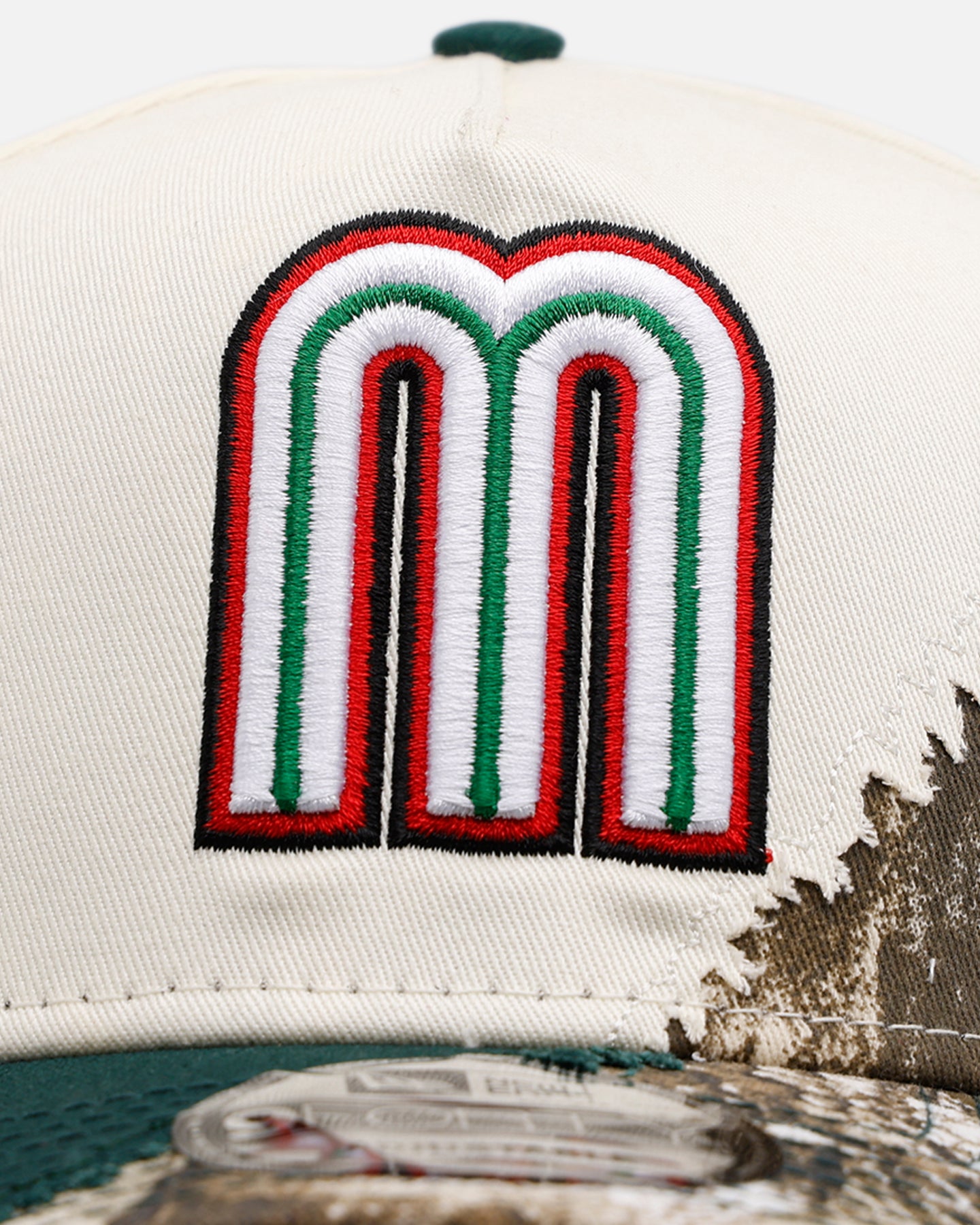 New Era Mexico National Baseball Team 'Camo Tear Away' 9FORTY A-Frame Snapback Camo/Official Team Color、mySite、zt4zffjzw