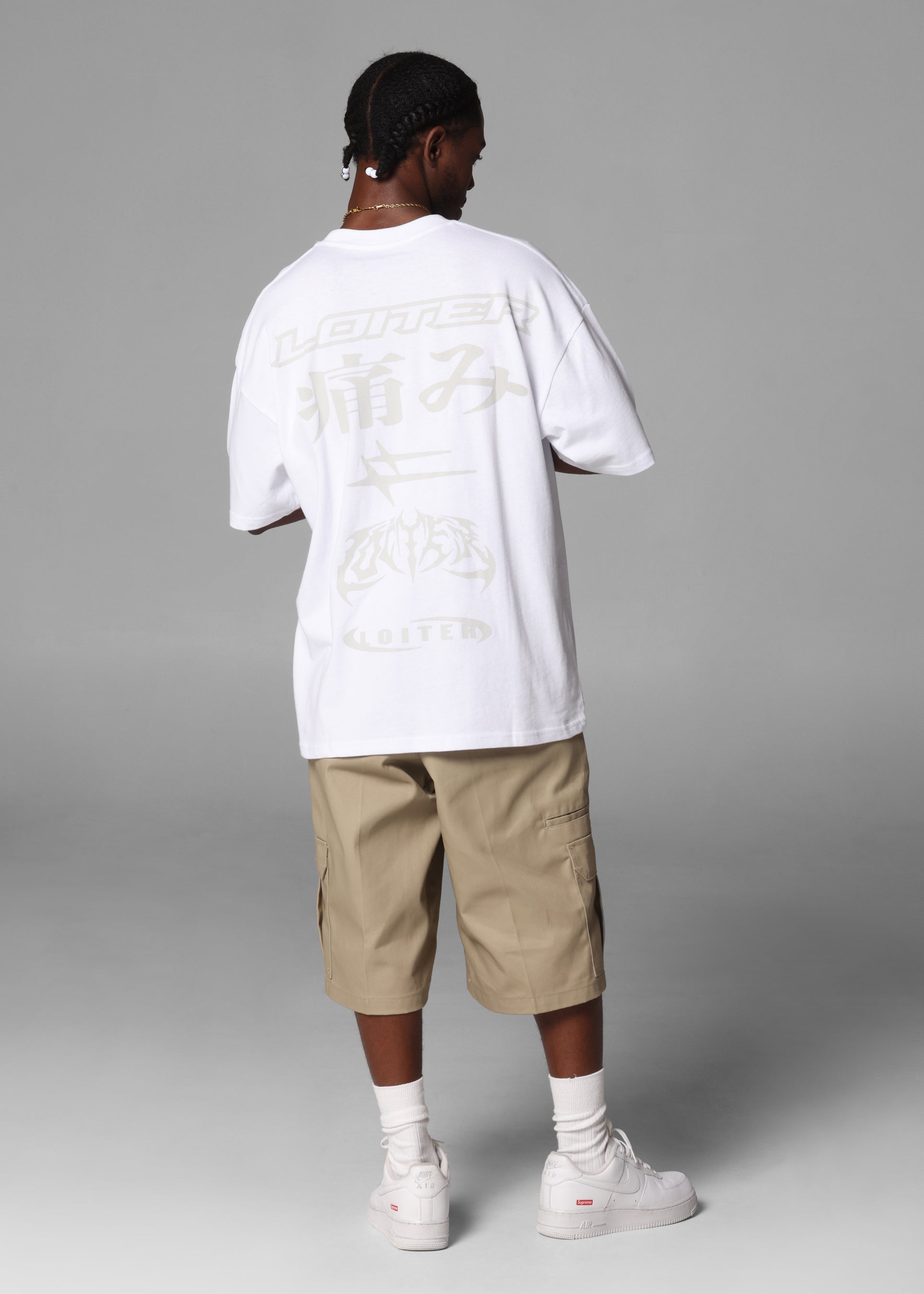 Loiter Pain T-Shirt White、mySite、zt4zffjzw