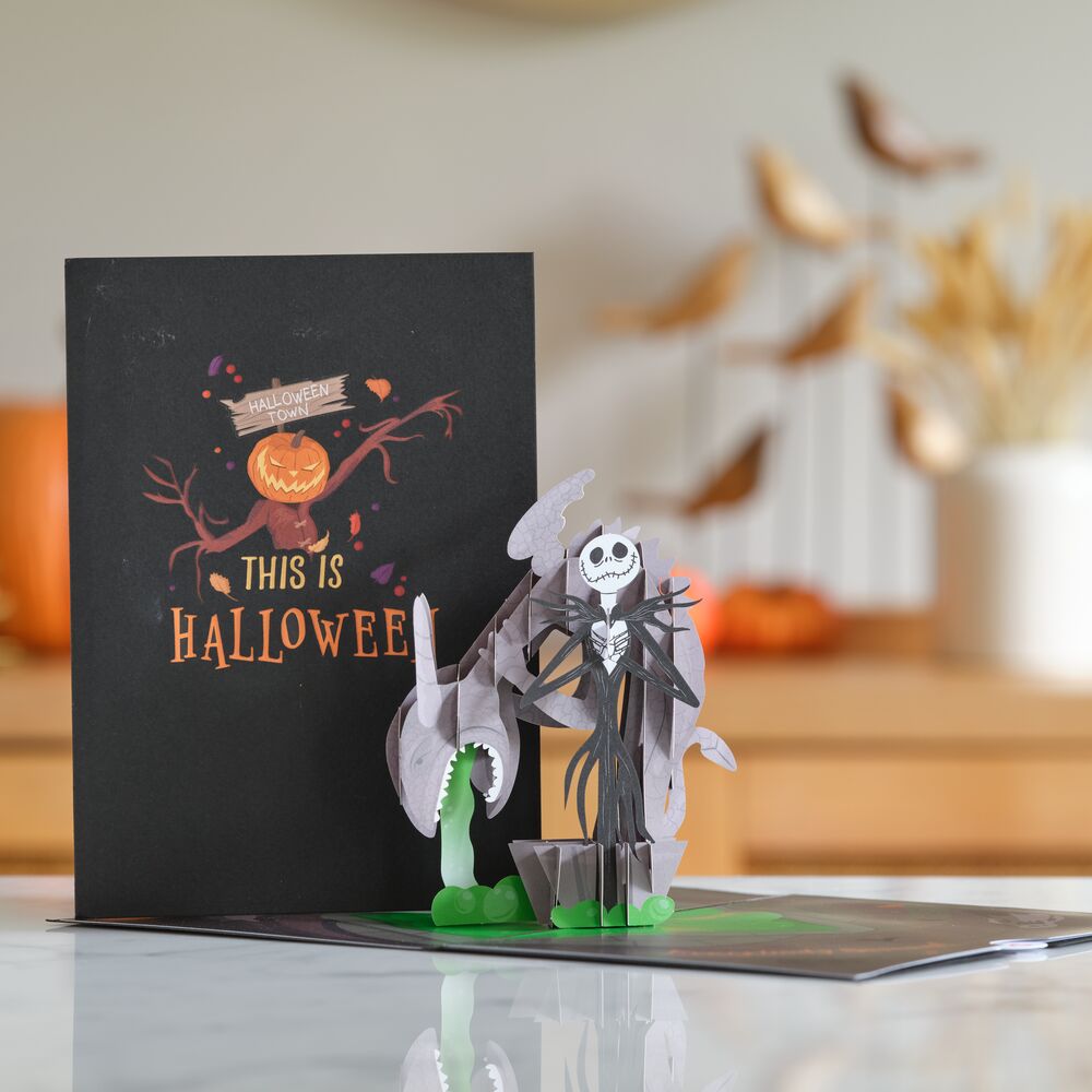 Disney Tim Burton's The Nightmare Before Christmas This is Halloween Pop-Up Card、mySite、solidvoid