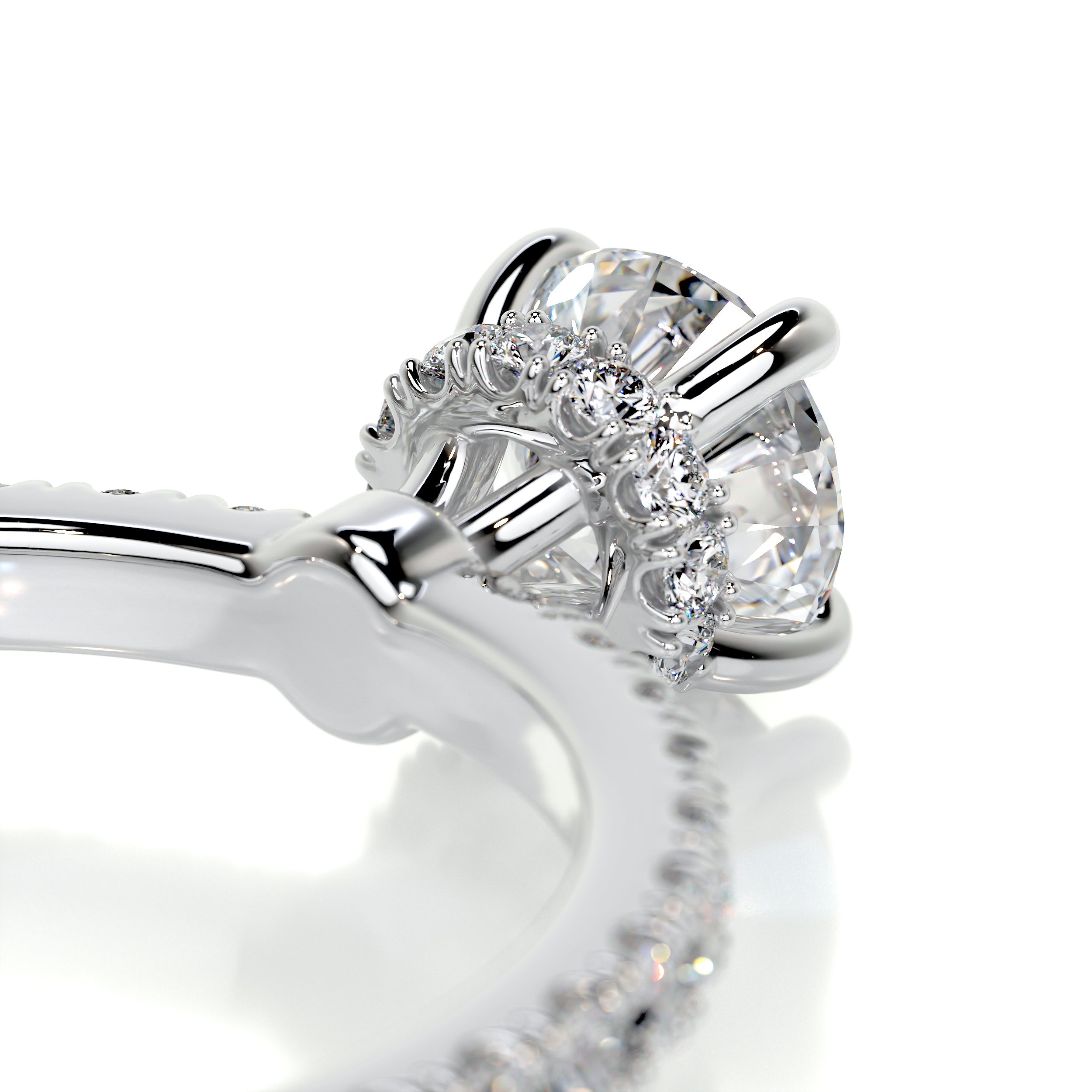 Vivienne Diamond Engagement Ring - 14K White Gold、mySite、hinf8tx79