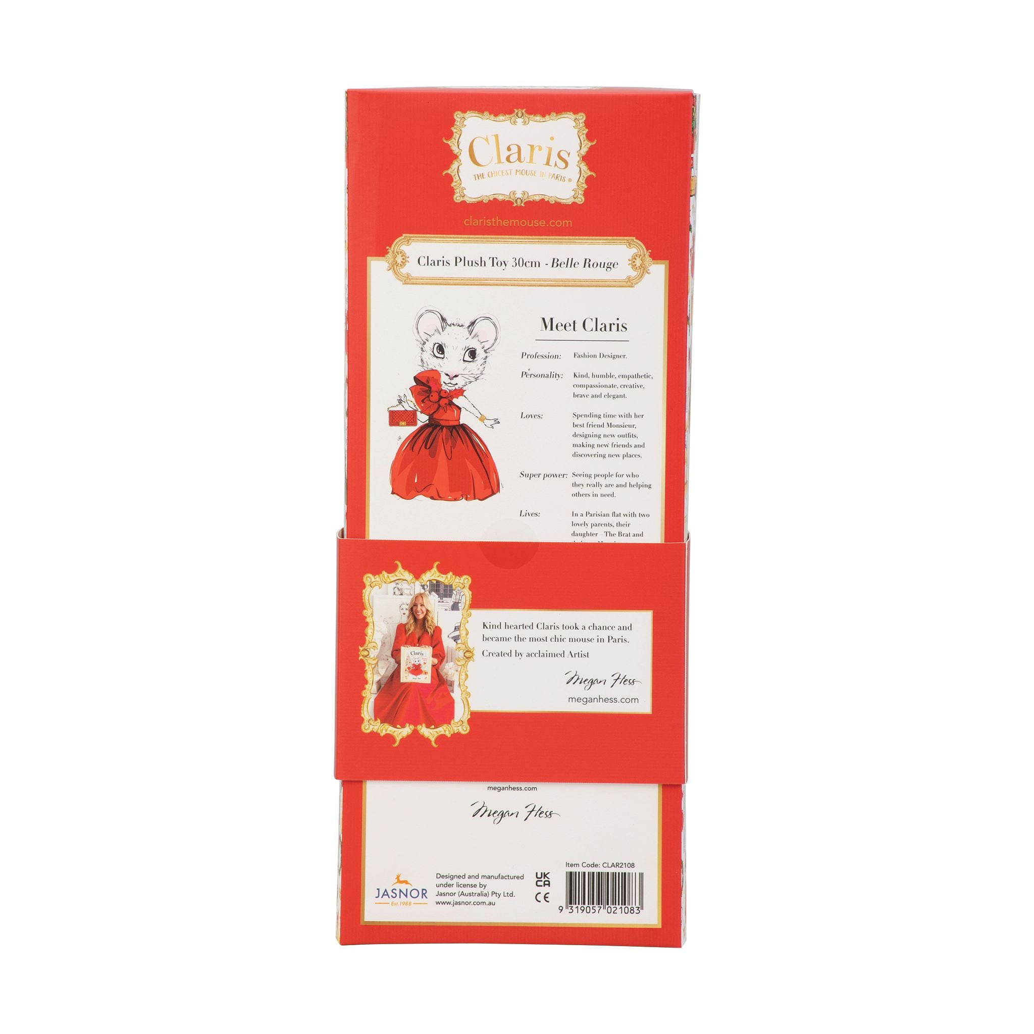 RETIRED - Claris The Mouse: Holiday Heist & Belle Rouge Book Bundle、mySite、g9winljtr