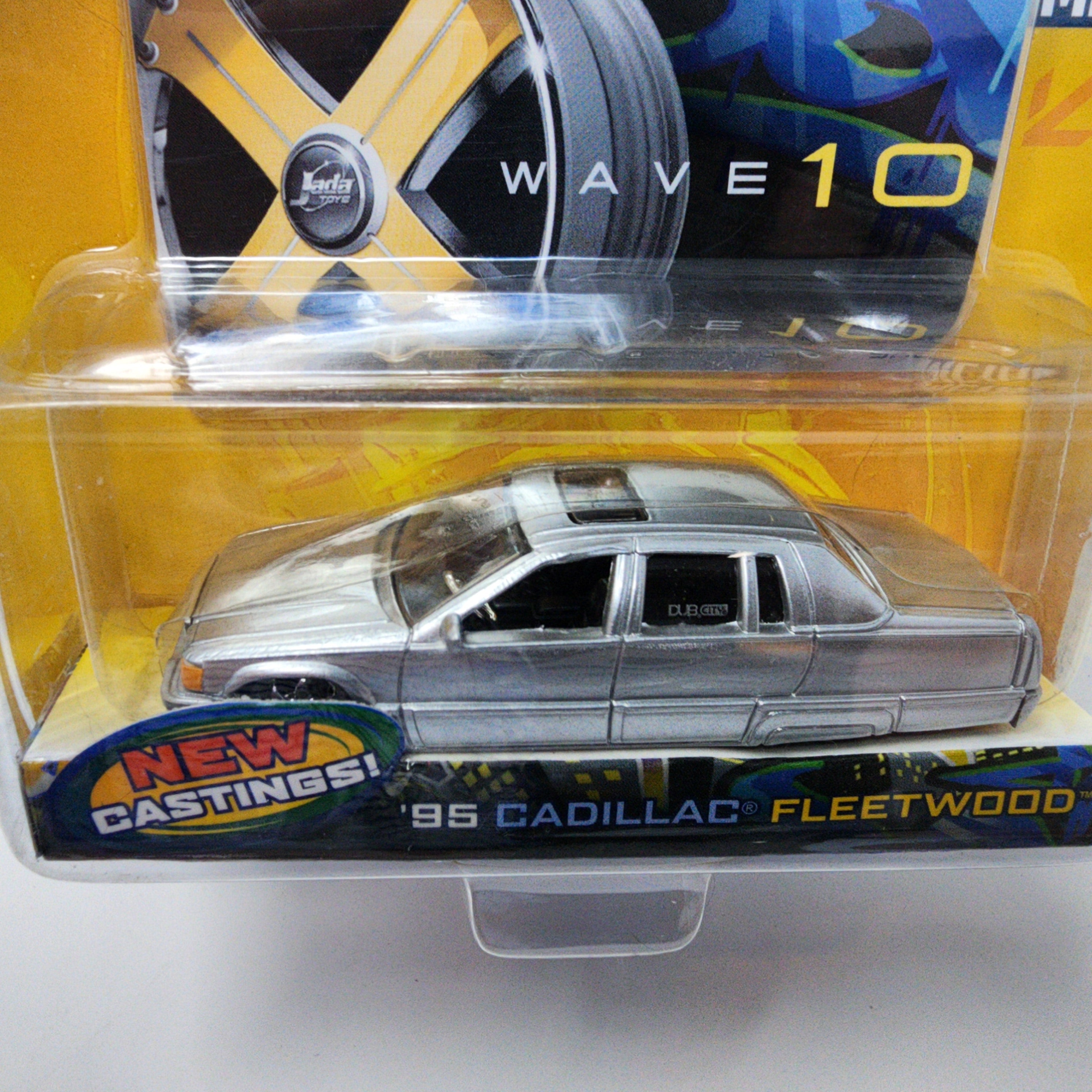 '95 Cadillac Fleetwood * Silver * Jada Toys 1:64 Scale Dub City、mySite、hgirdovlk