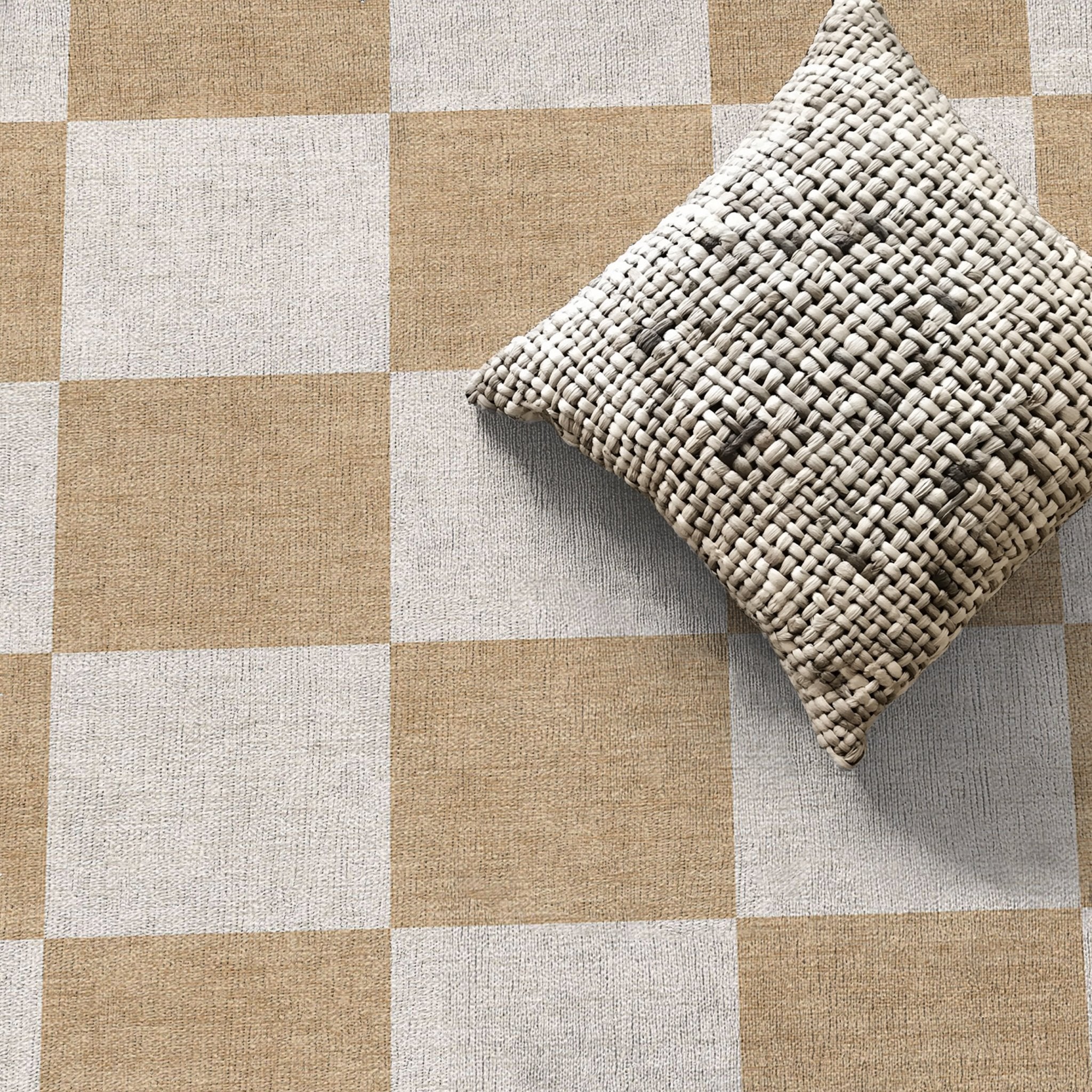 Squares Modern Geometric Boxes Flat-Weave Rug、mySite、gigharbornorthrealestate