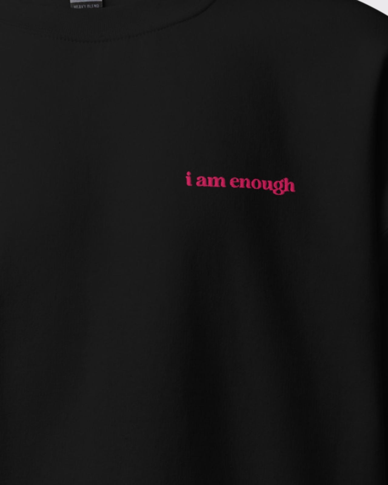 I Am Enough Unisex Crewneck、mySite、bengalsvssteelers