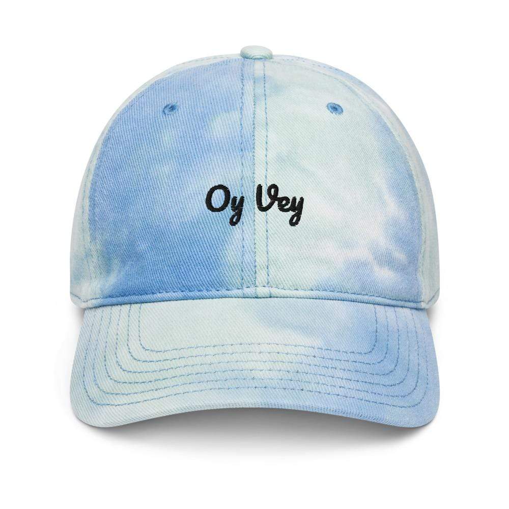 Oy Vey Tie Dye Hat - Pink or Blue、mySite、topwebapps