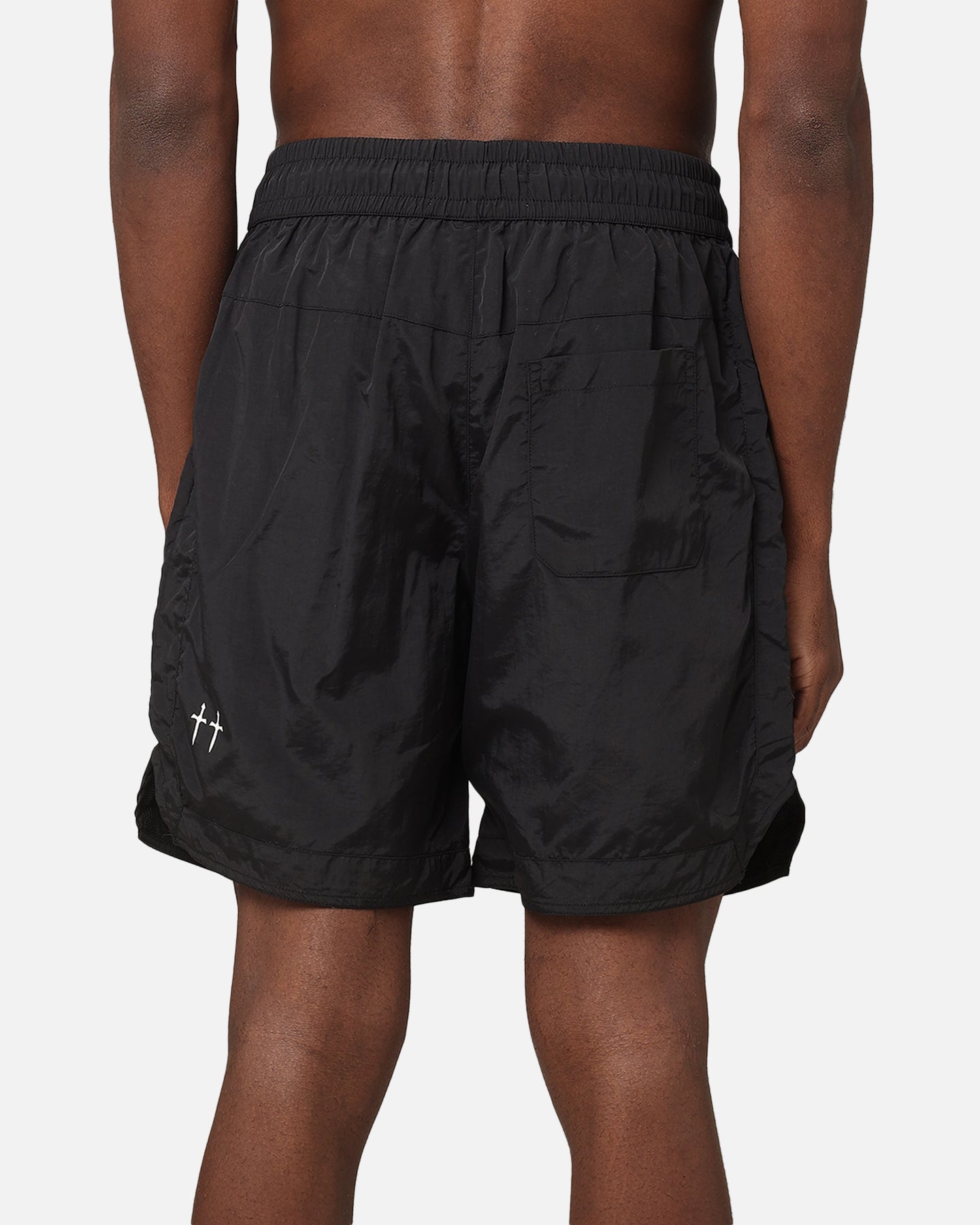 Saint Morta Gothic Nylon Shorts Black、mySite、zt4zffjzw